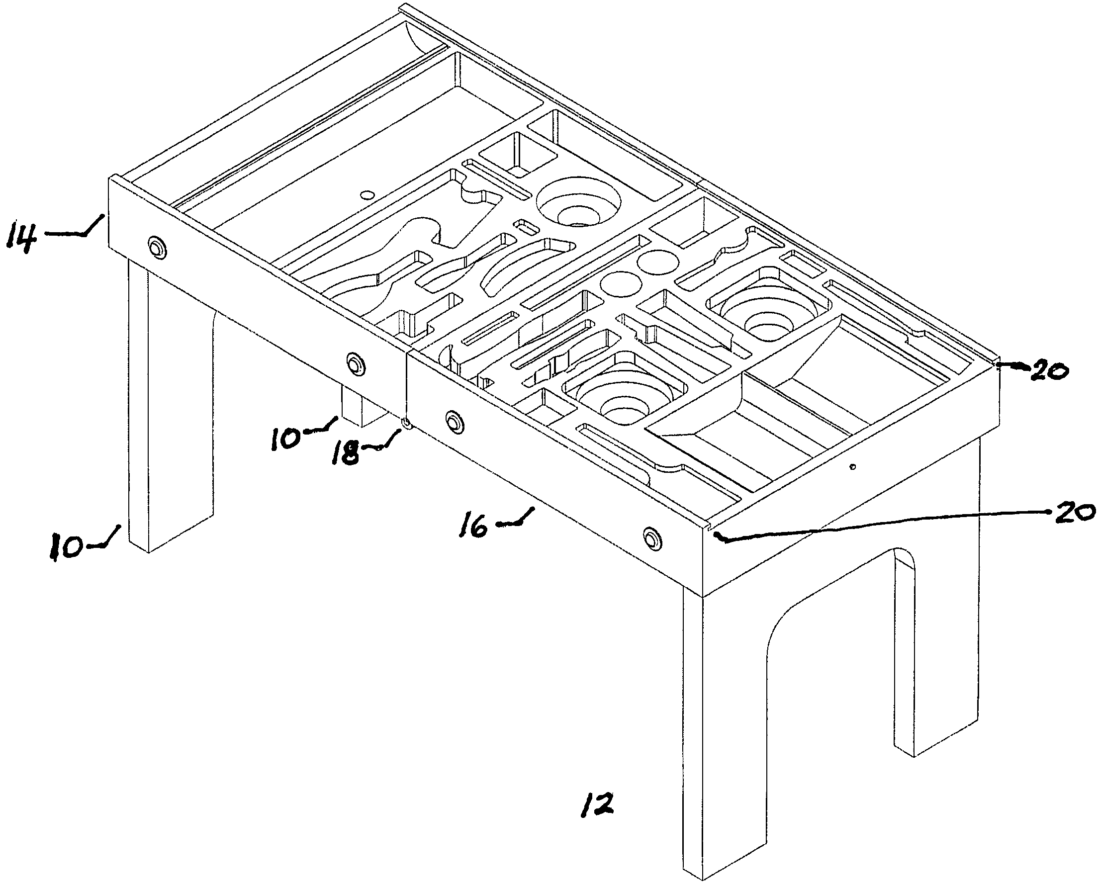 Portable tool management, storage and organizational system for painting and wallpapering