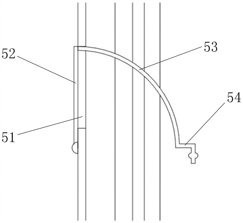 Ventilated wall column of building wall