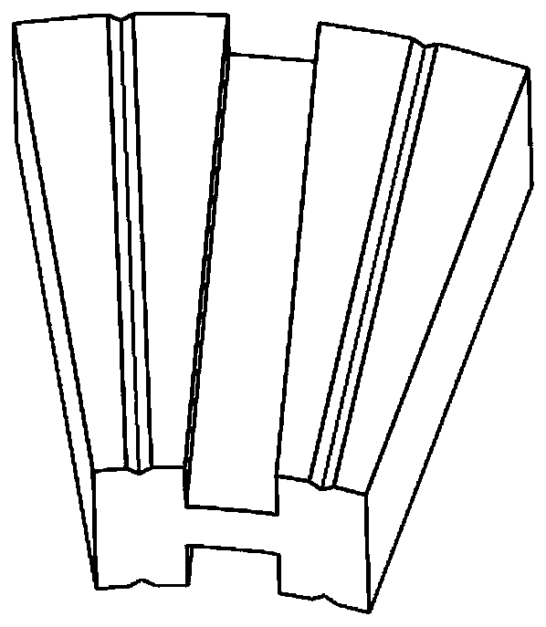 L-shaped double-layer Halbach magnetic flux switching permanent magnet motor