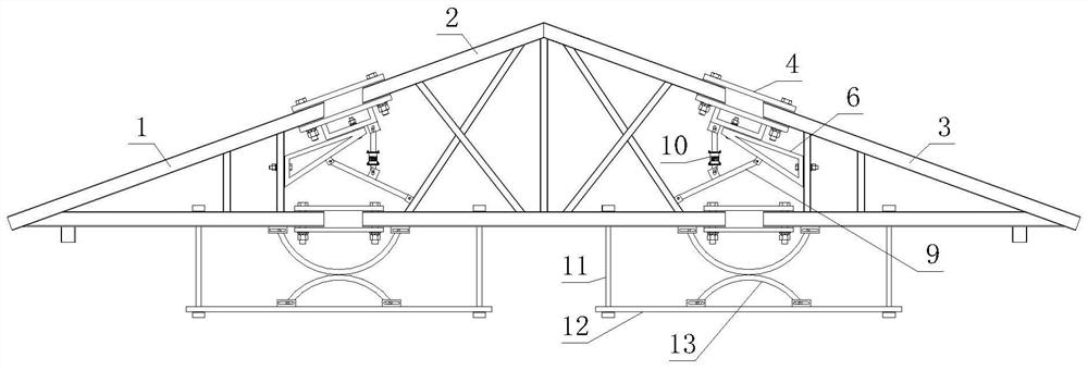 Building steel structure composite beam structure convenient to assemble