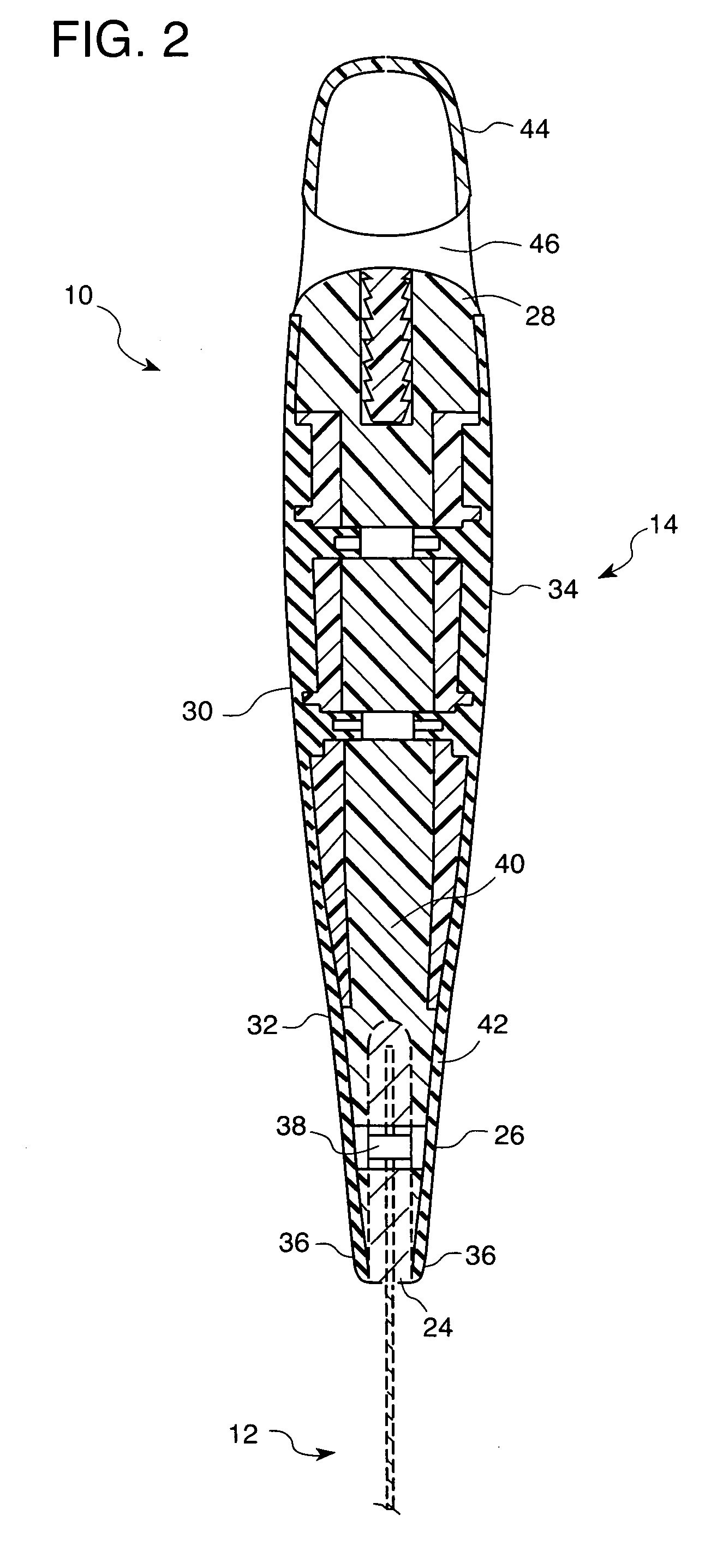 Taping knife with offset handle