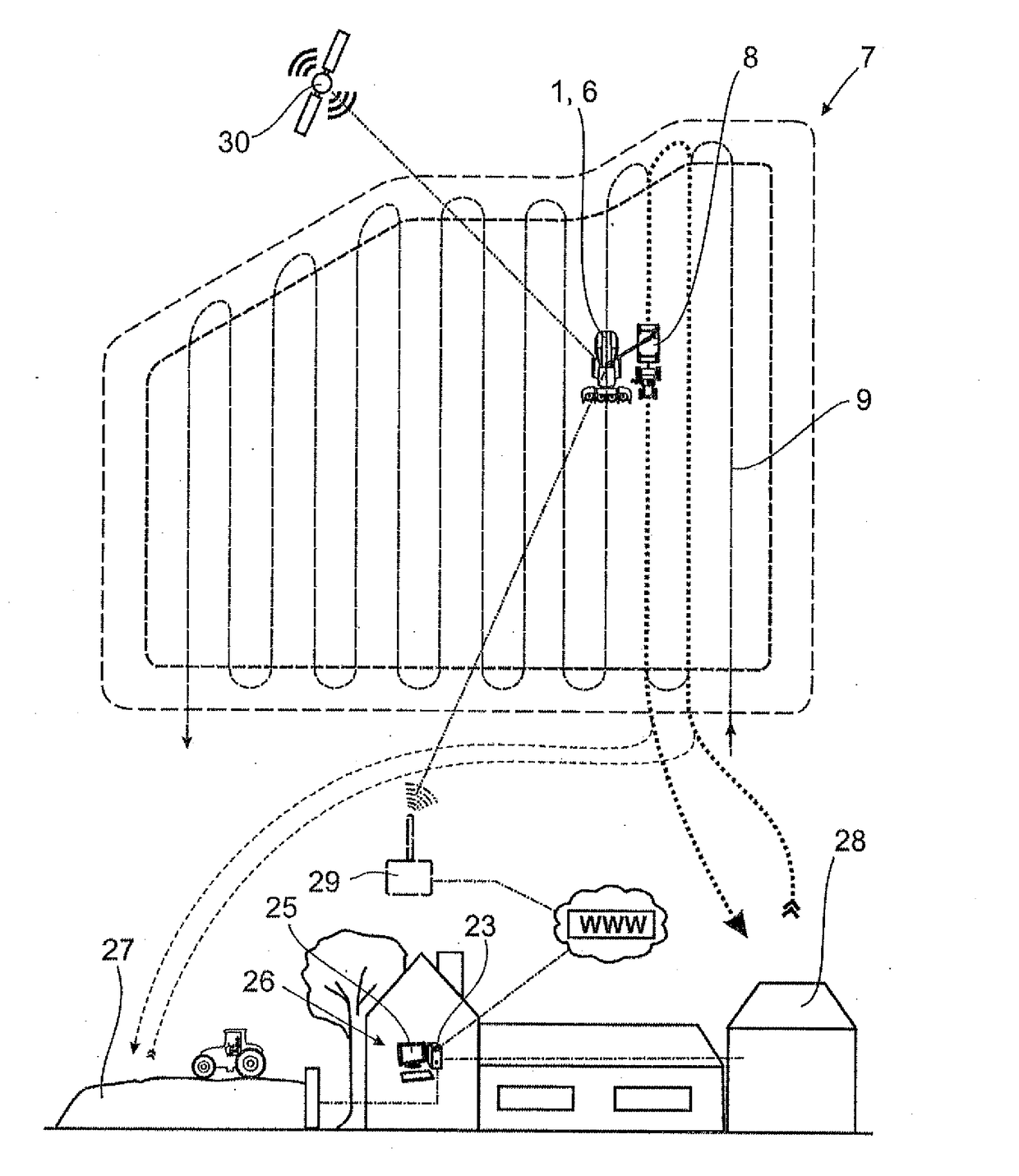 Agricultural harvesting system