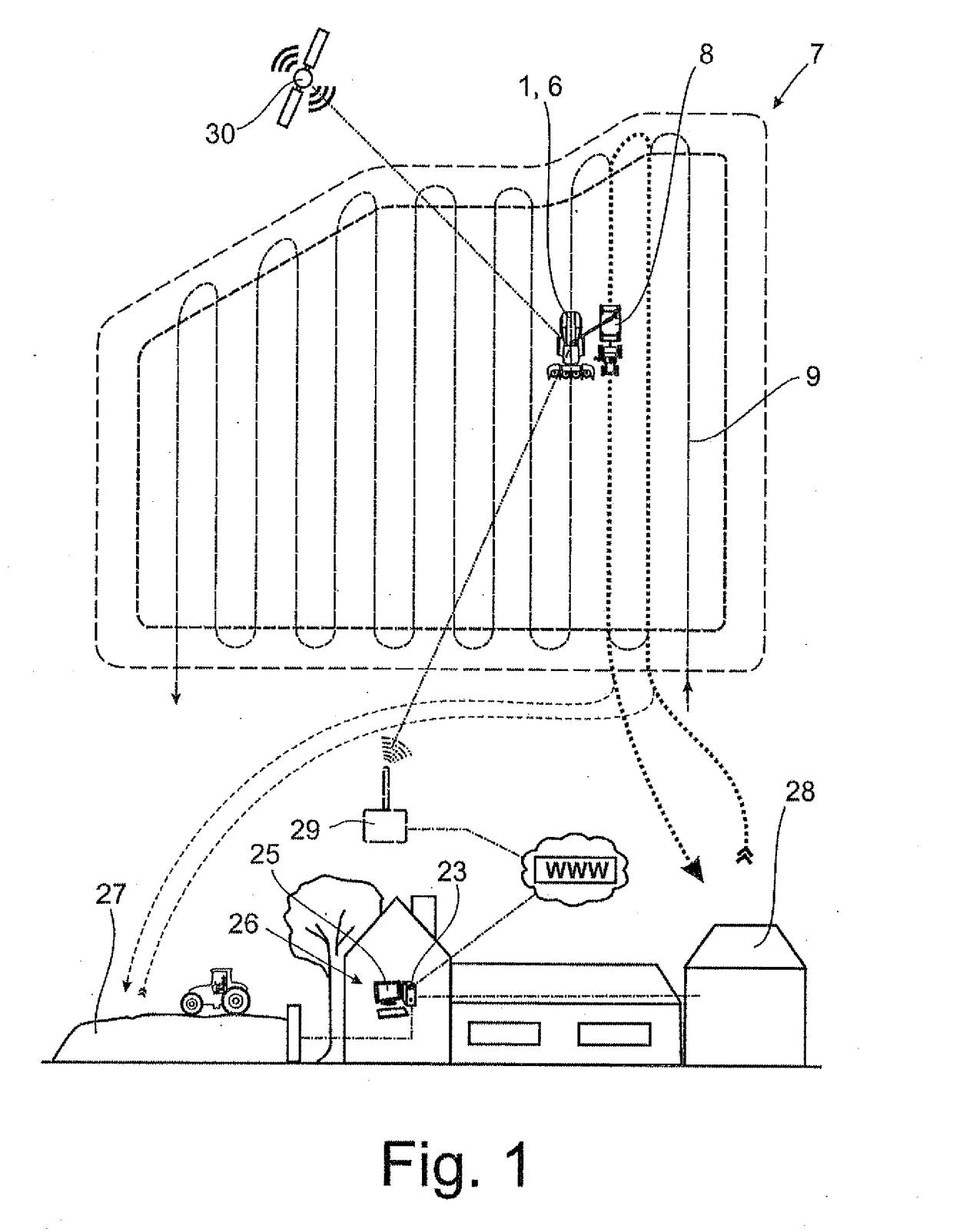 Agricultural harvesting system