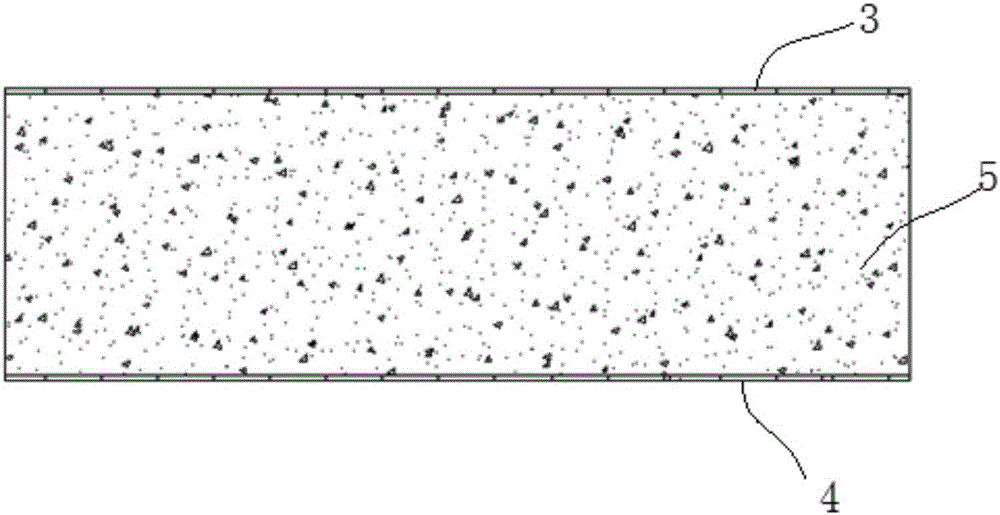 Pine and bamboo particle recombination board and manufacturing method thereof