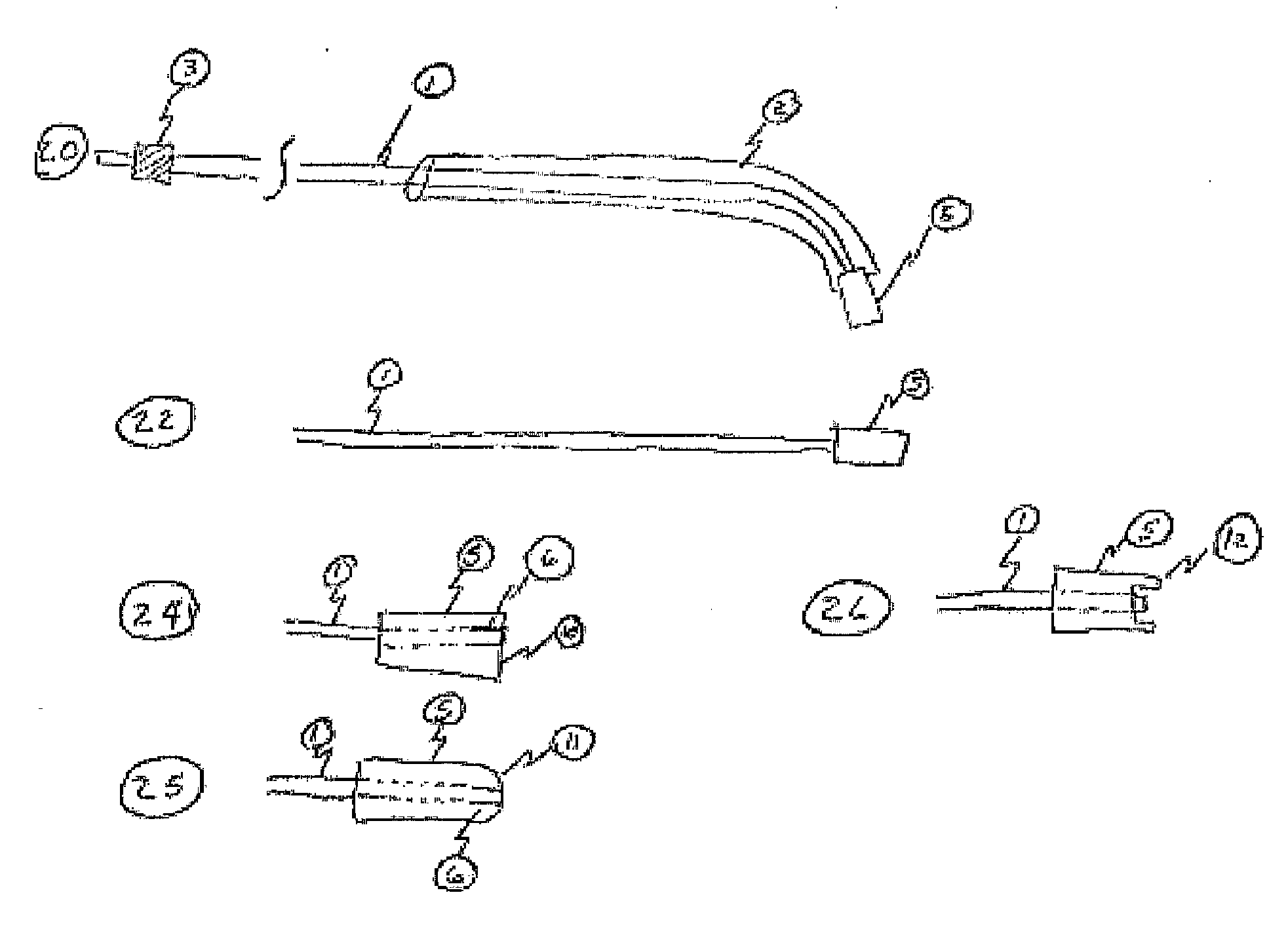 End Fire Fiber Arrangements with Improved Erosion Resistance