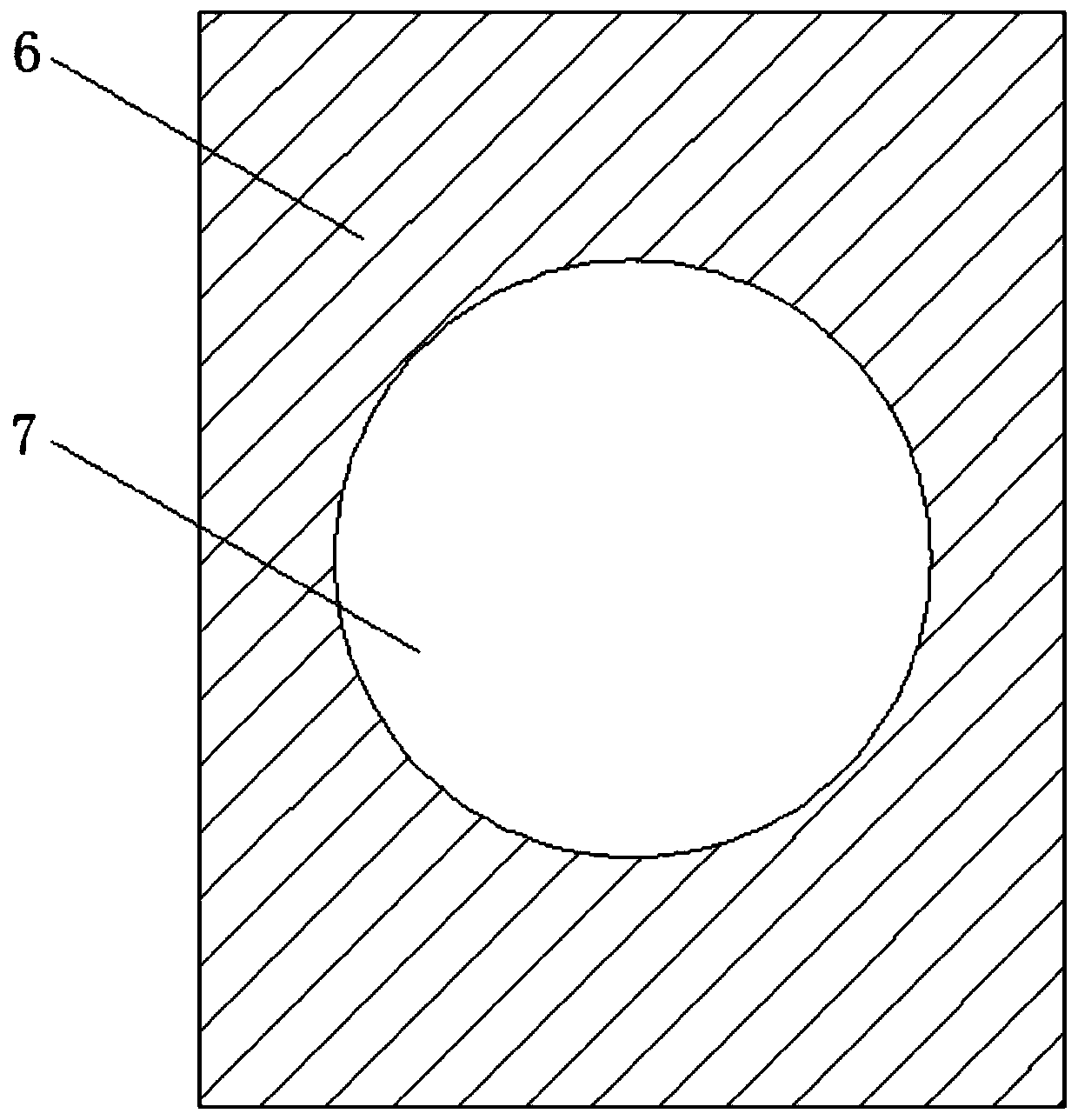 Fire hose coiling device with two types of coiling manners