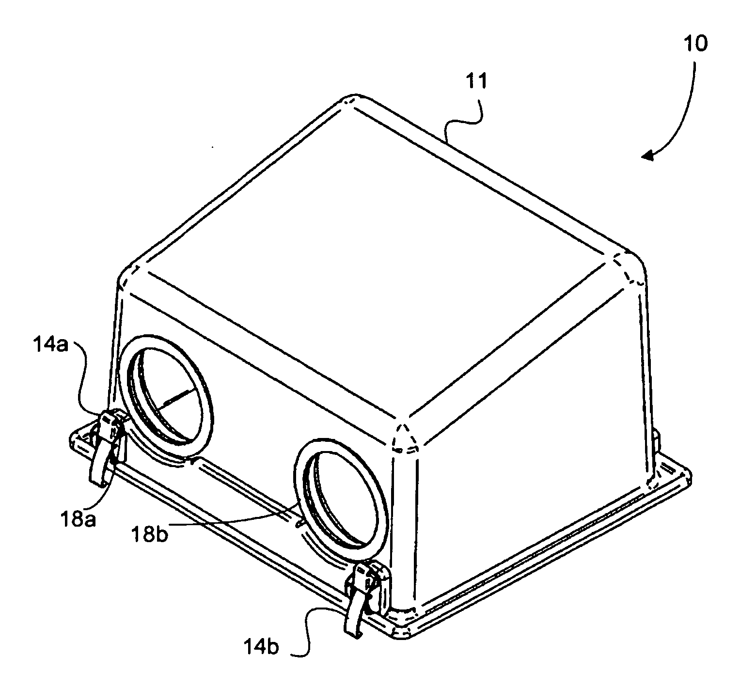 Apparatus for contained inspection and transportation of suspect objects