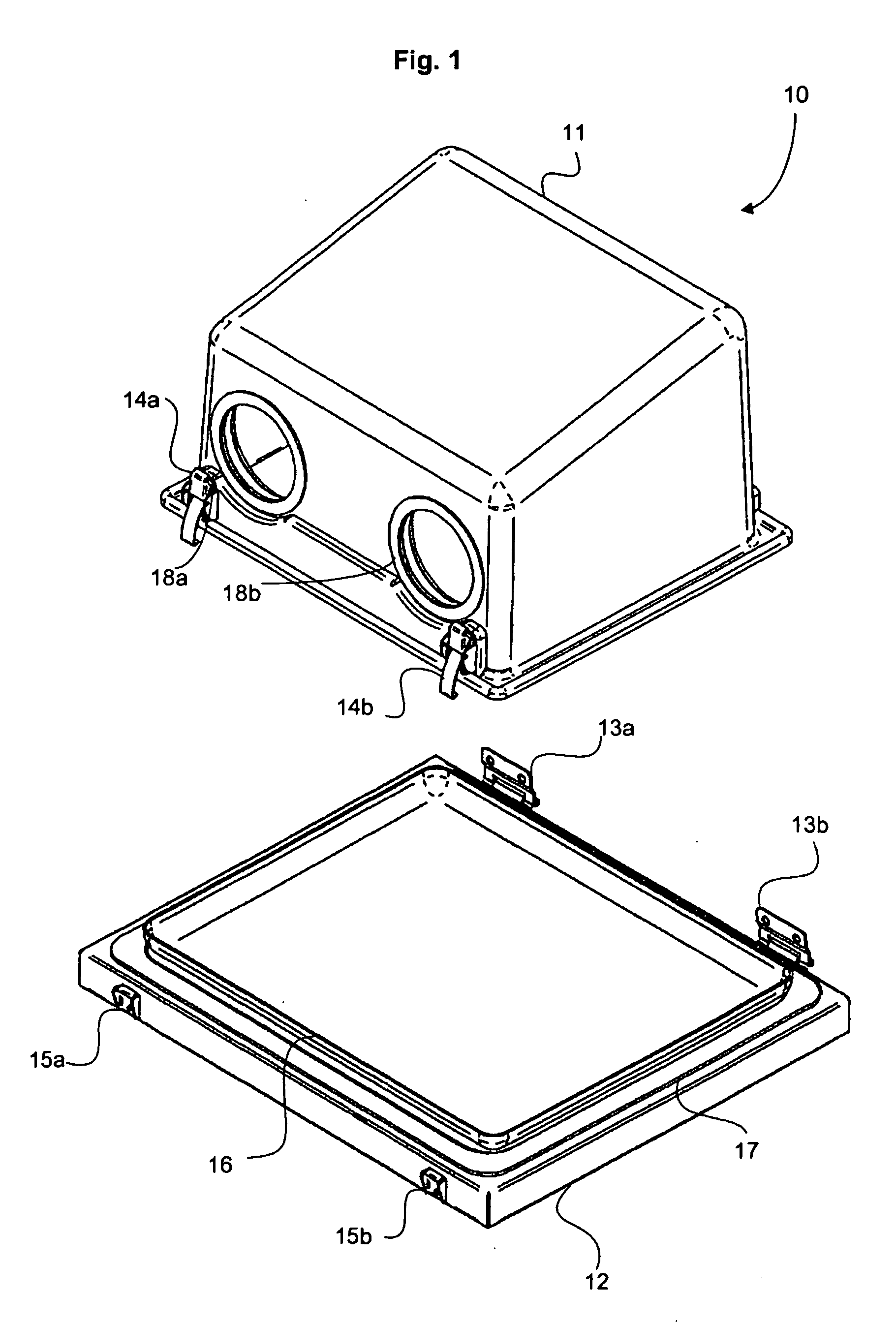 Apparatus for contained inspection and transportation of suspect objects