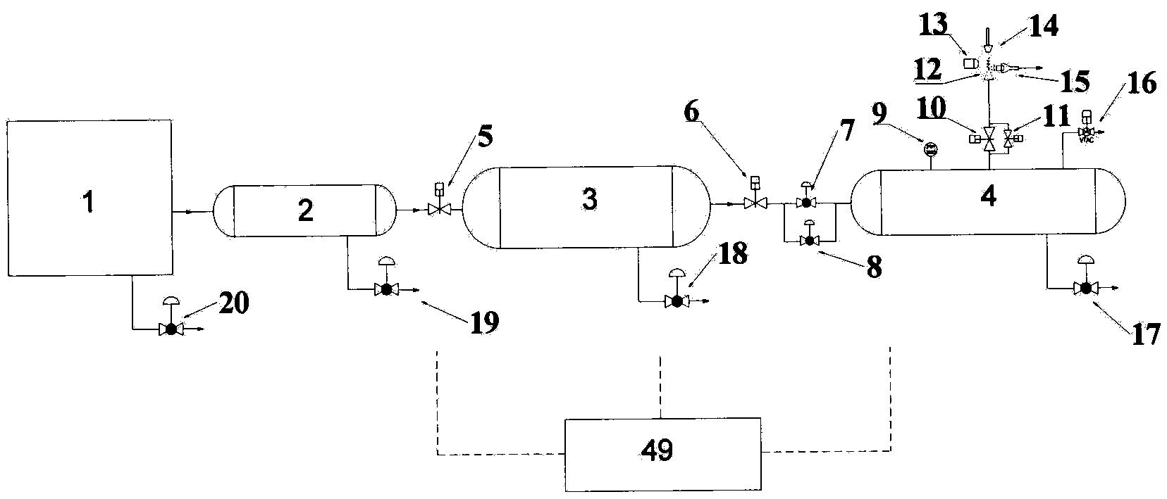 Test device and test method for testing heat-state mechanical performance of safety valve