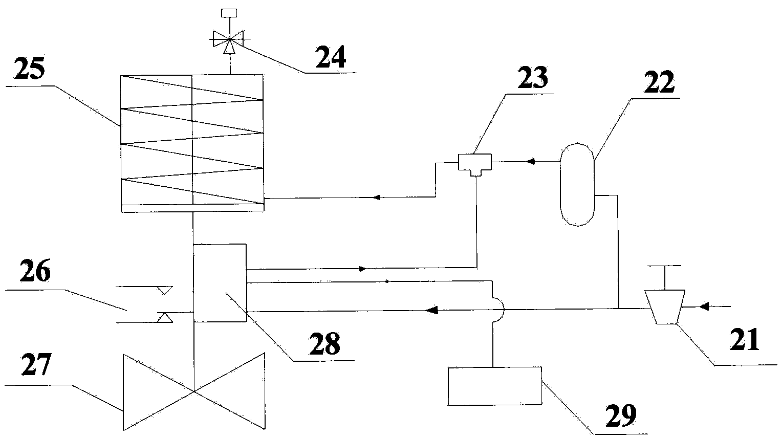 Test device and test method for testing heat-state mechanical performance of safety valve