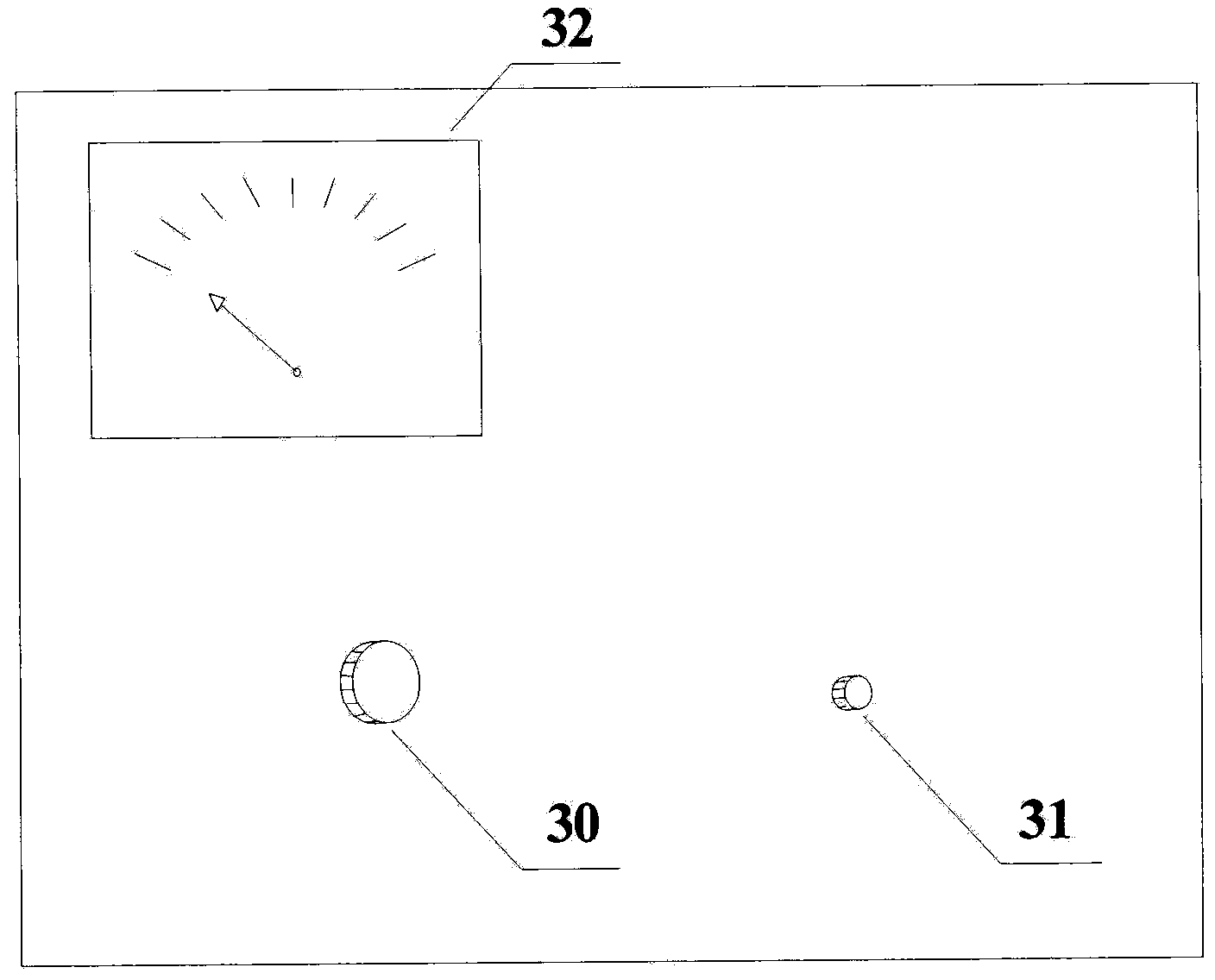 Test device and test method for testing heat-state mechanical performance of safety valve