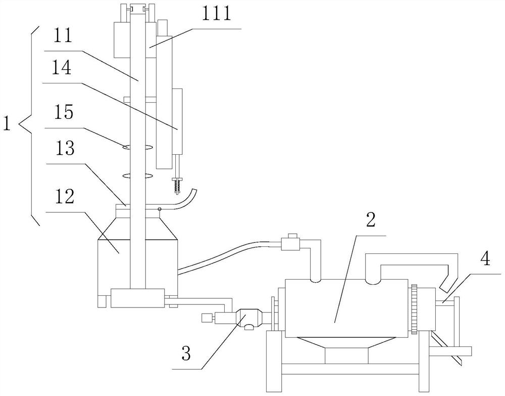 Apple pomace feed processing equipment for pregnant sows