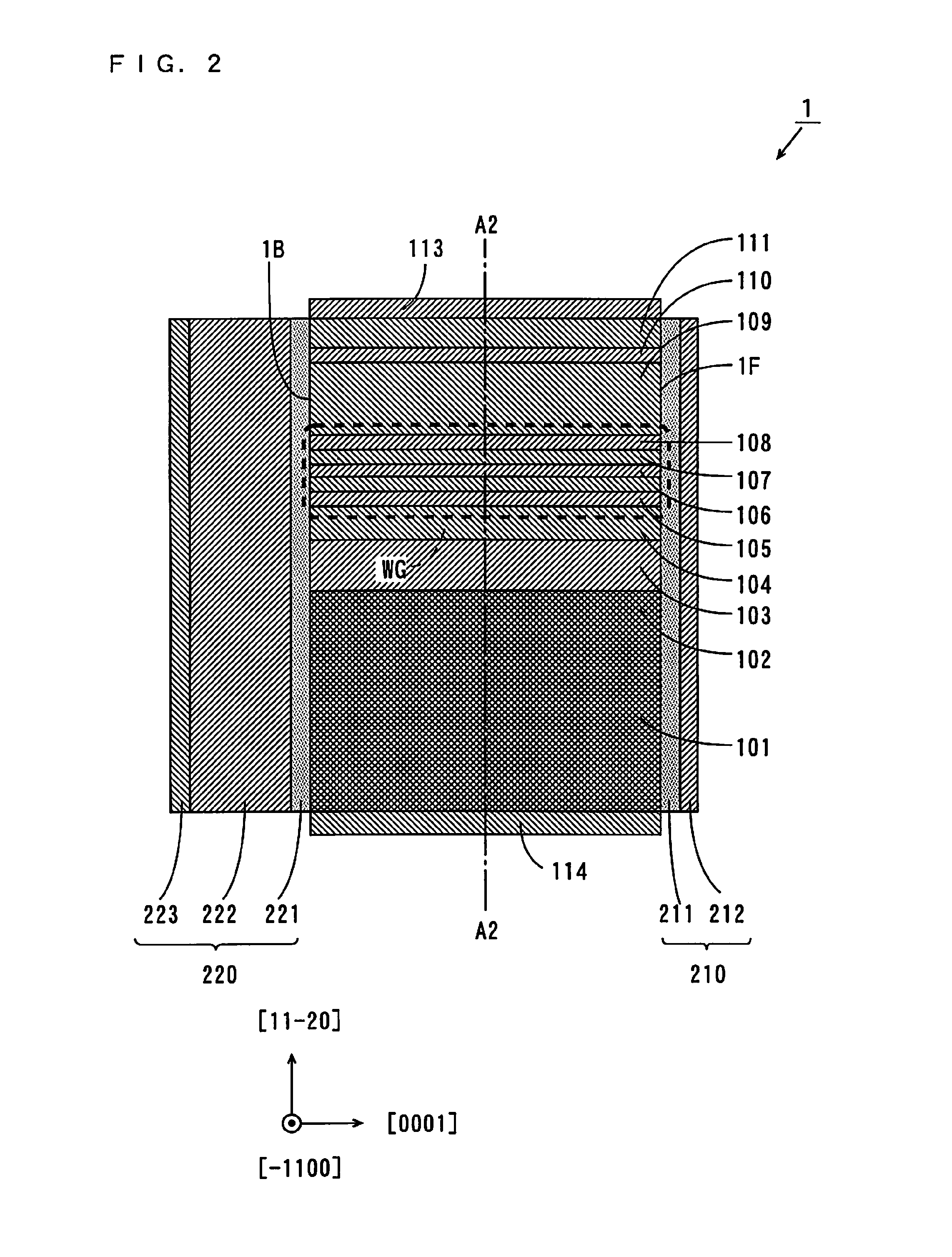 Nitride based semiconductor laser device