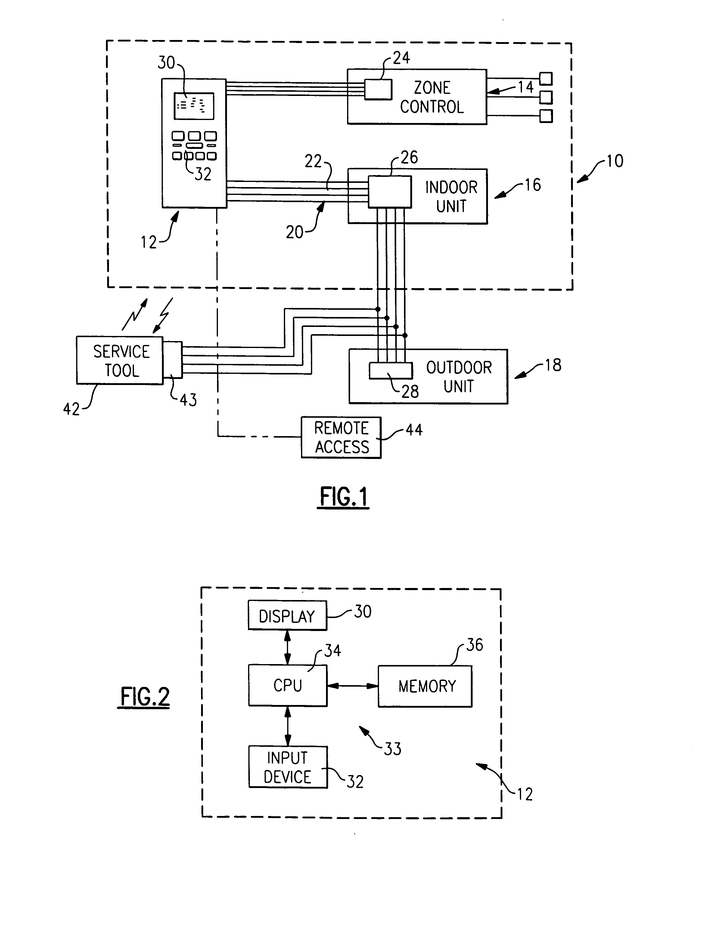 Ordered record of system-wide fault in an HVAC system