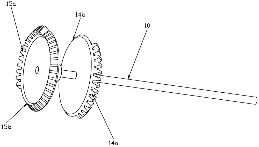 Lifting device for shaft products and its transfer device