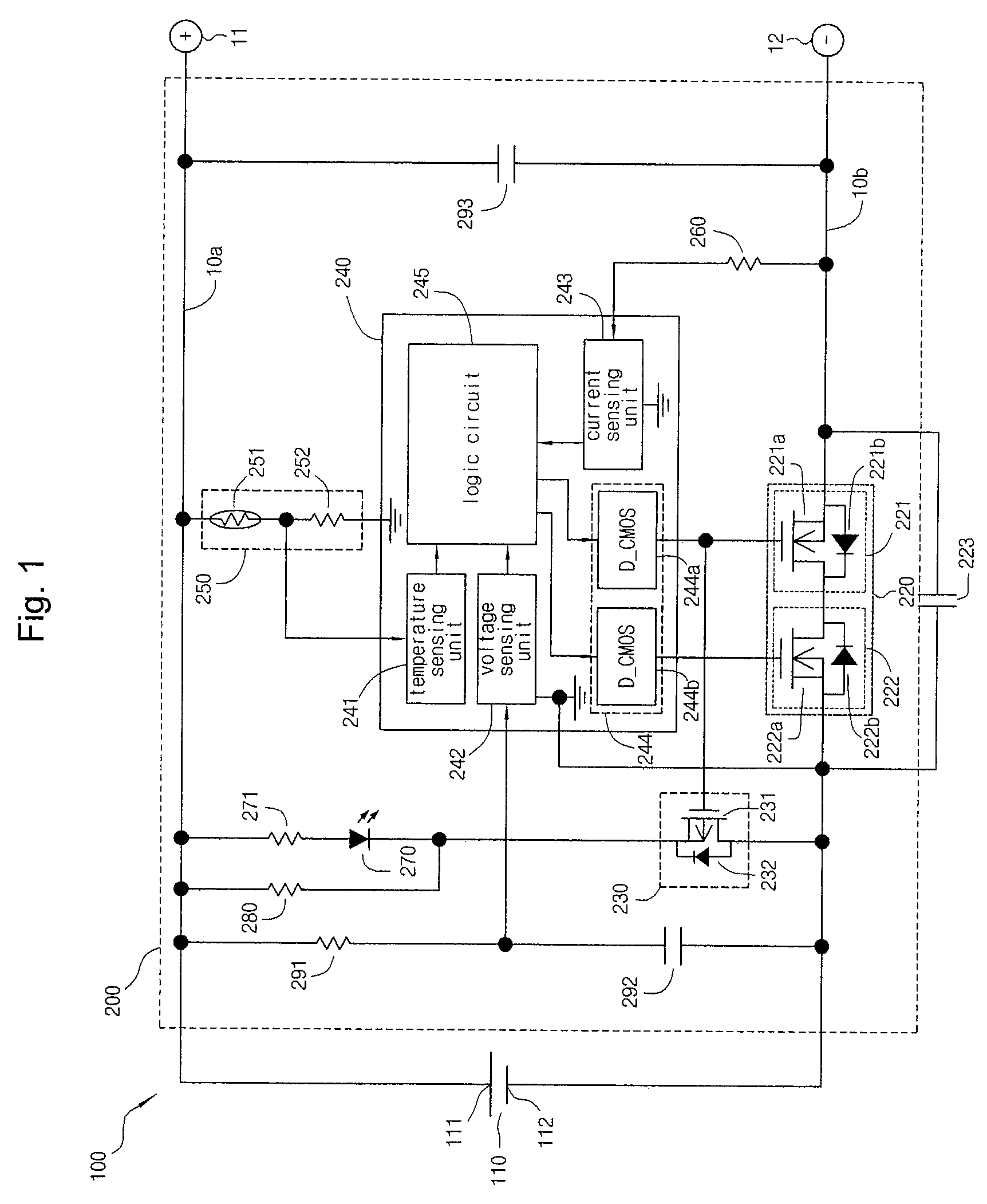 Protection circuit for battery pack and battery pack including the same