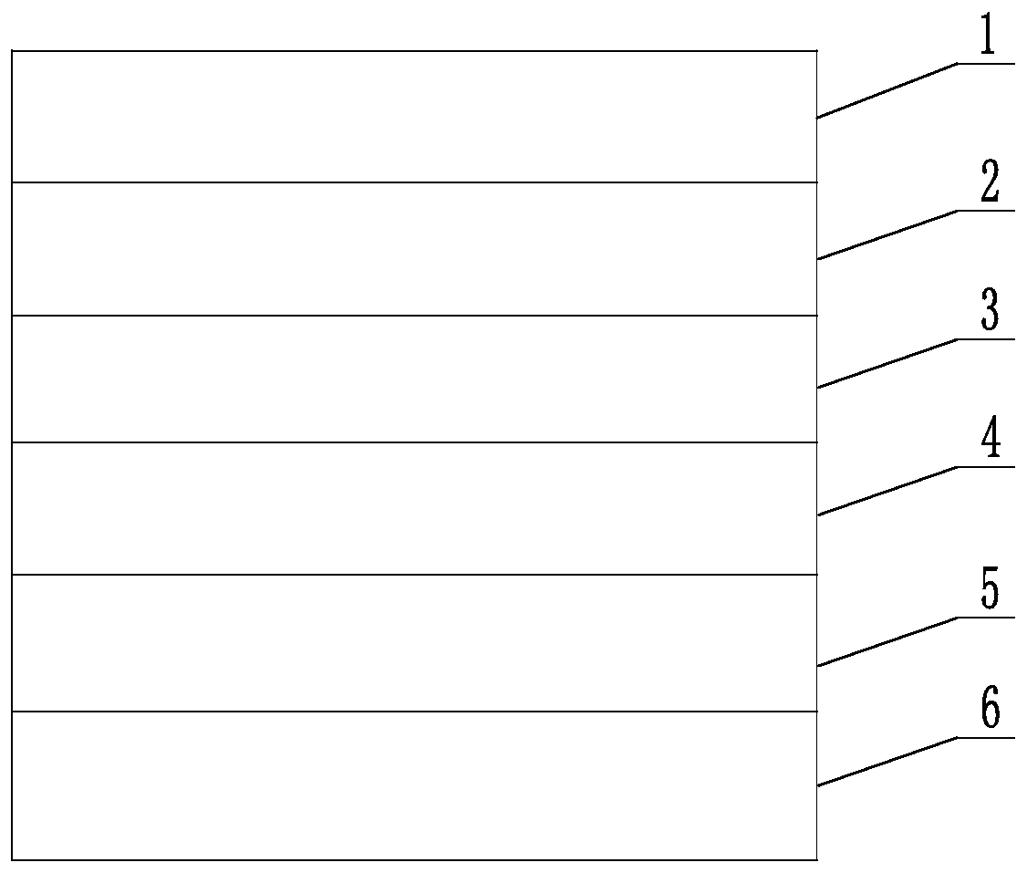 Screen identifying liquid crystal film belt and preparation method thereof