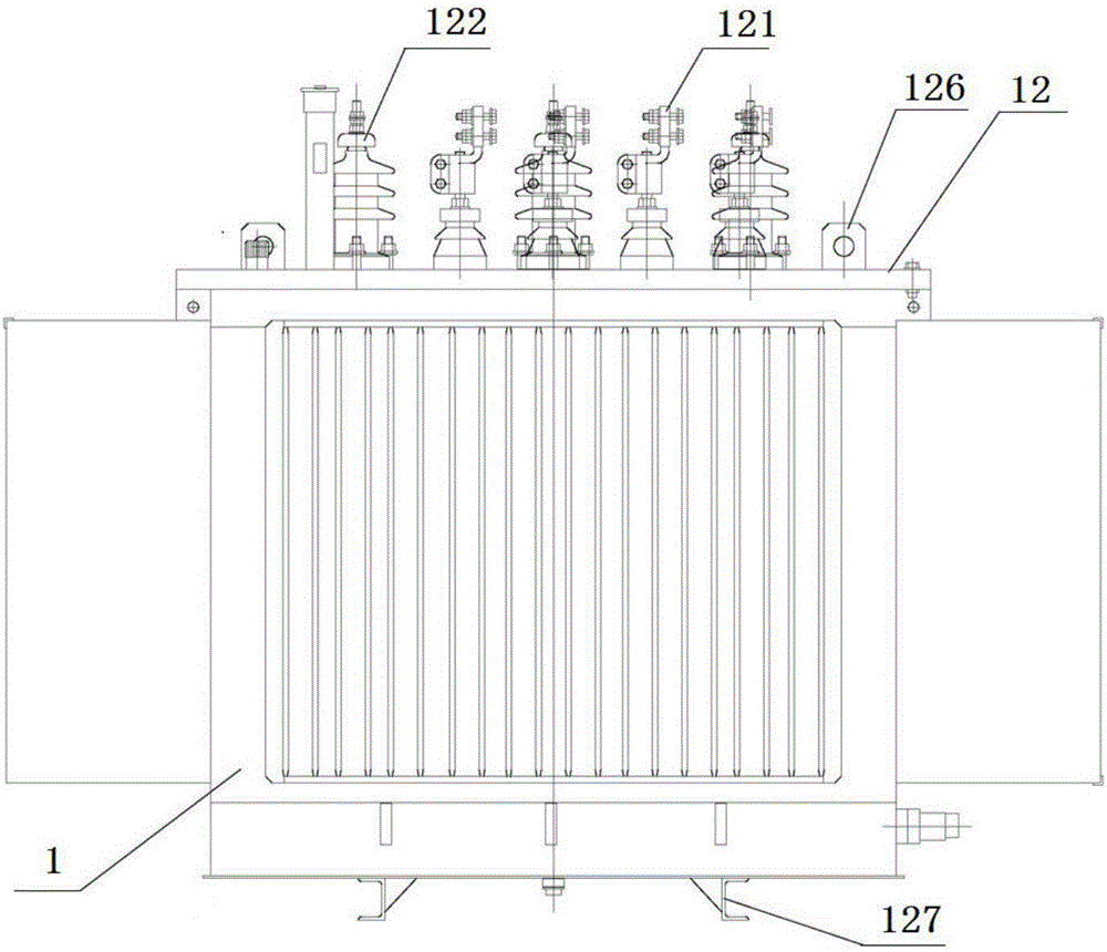 Oil-immersed transformer