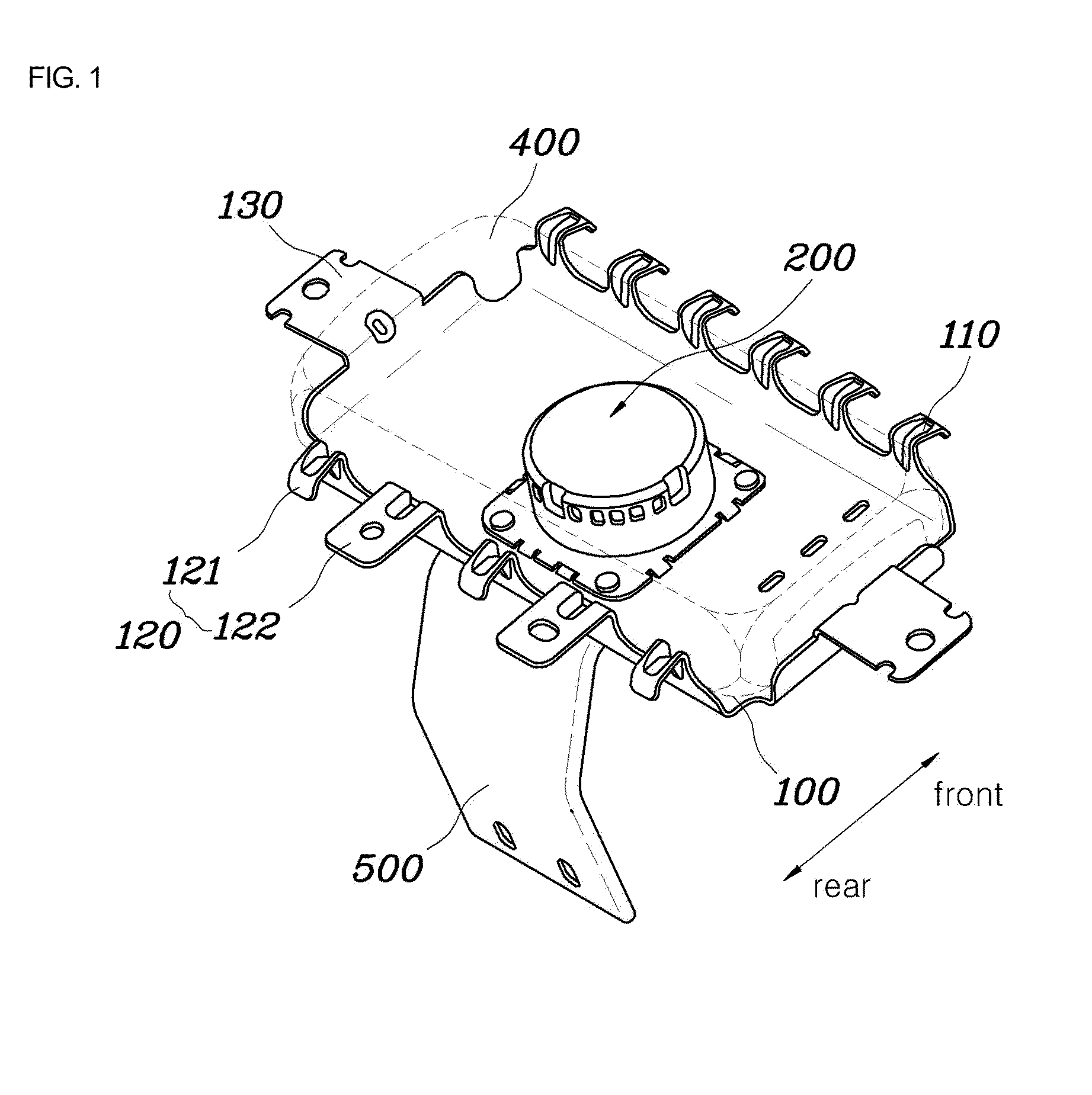 Passenger seat air-bag module