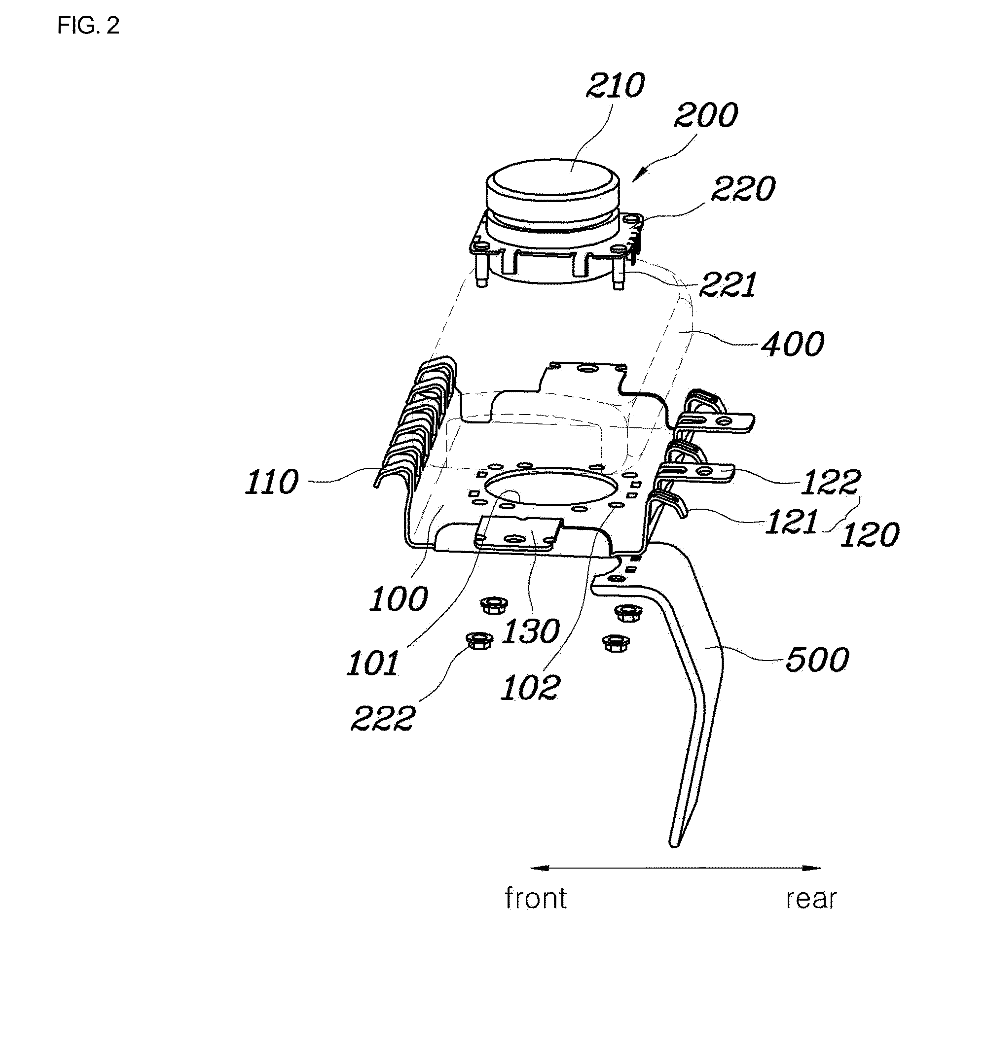 Passenger seat air-bag module