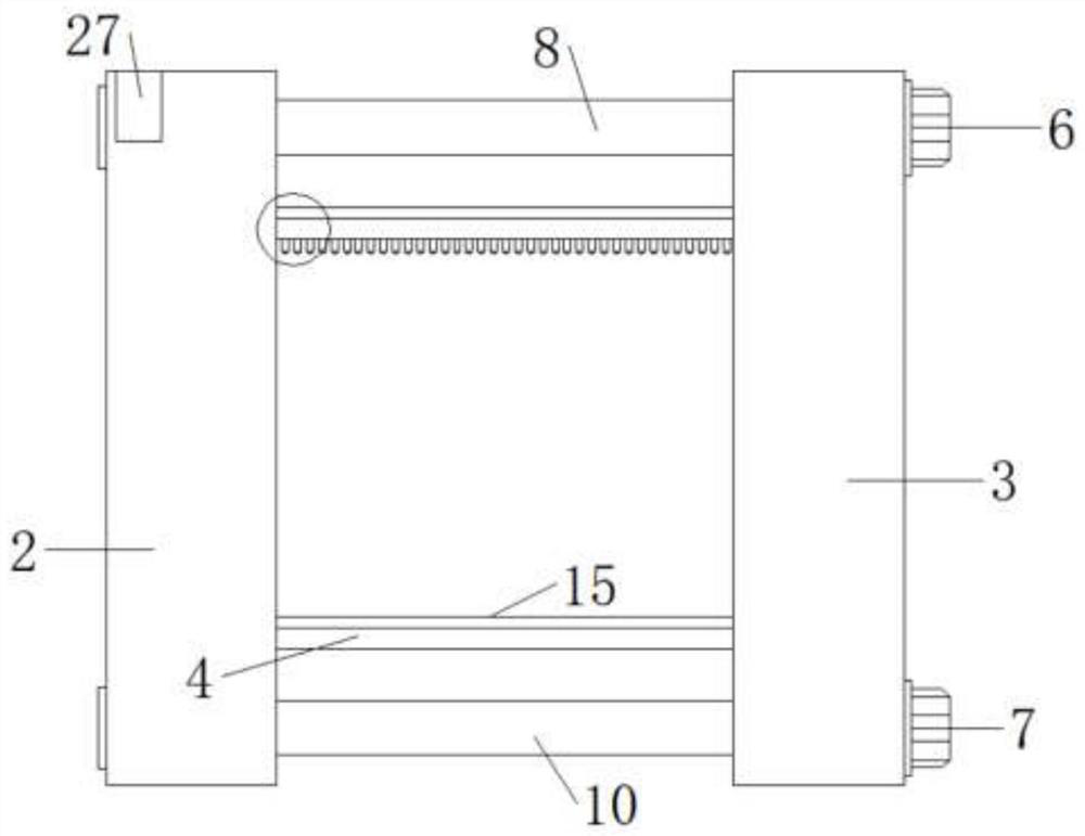 Skin nailing machine for steamed pork