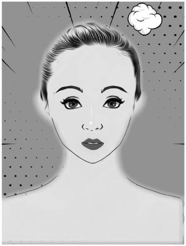 Universal portrait photo cartoon stylizing method