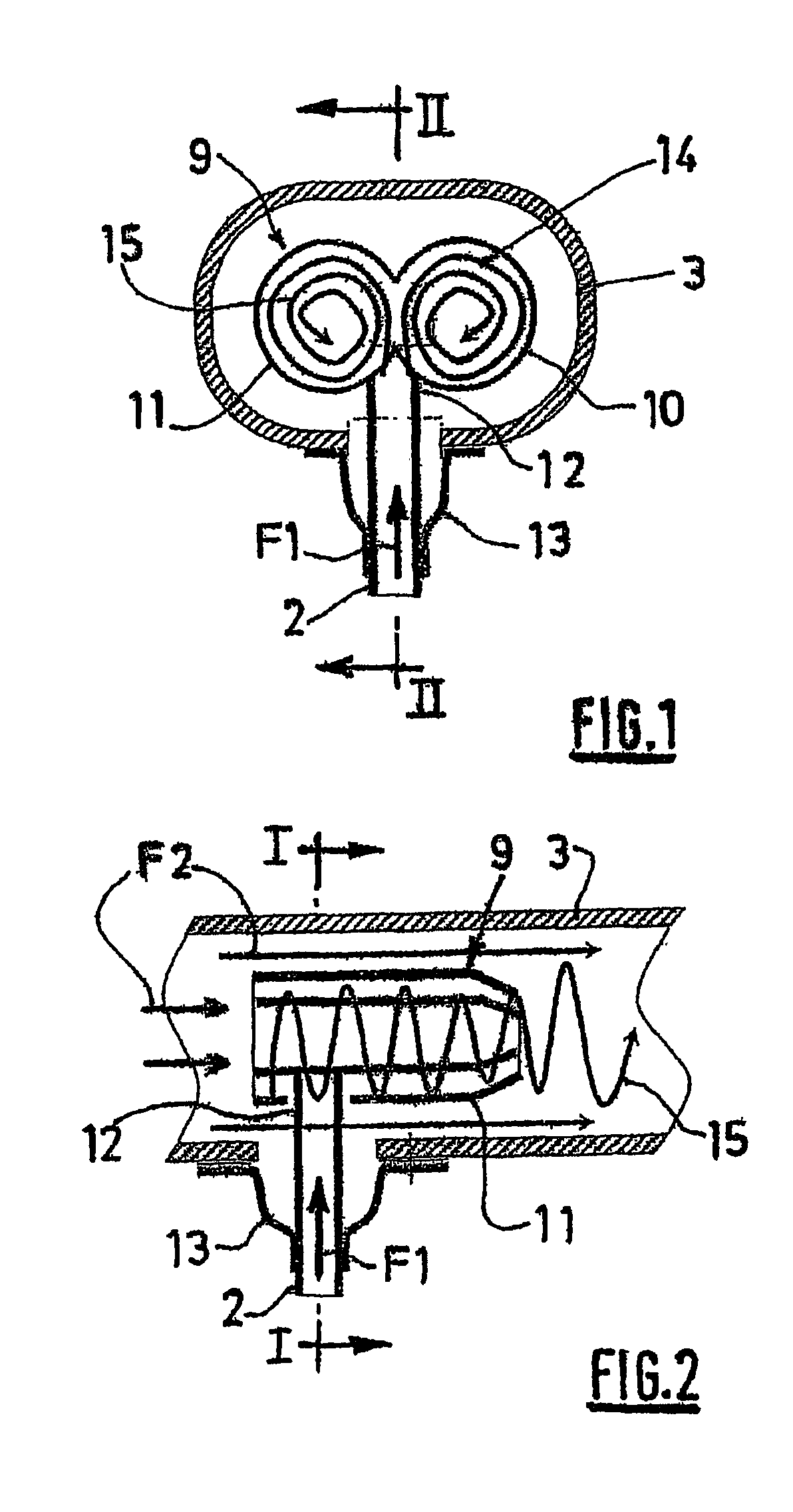 Exhaust gas recirculation device for an internal combustion engine