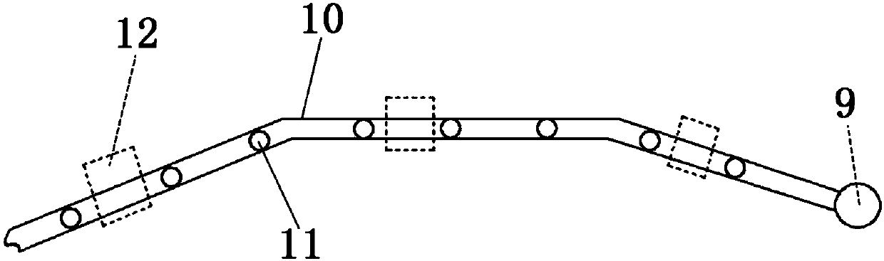 A material processing device with good crushing function