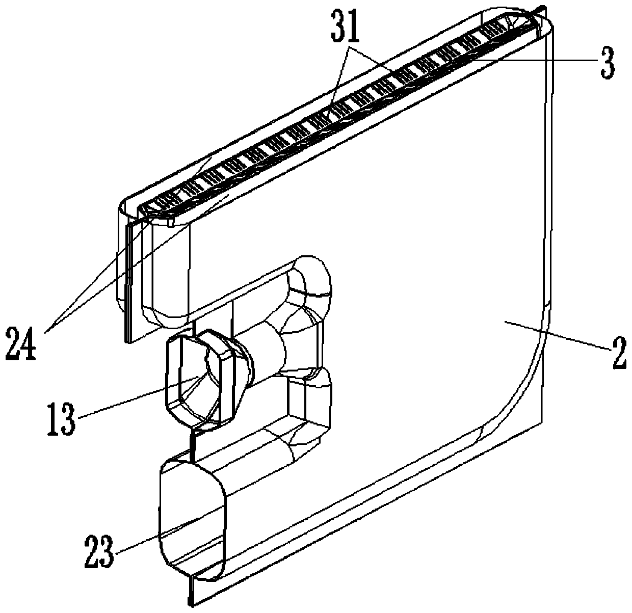 Nozzle sheet, combustor and gas water heater