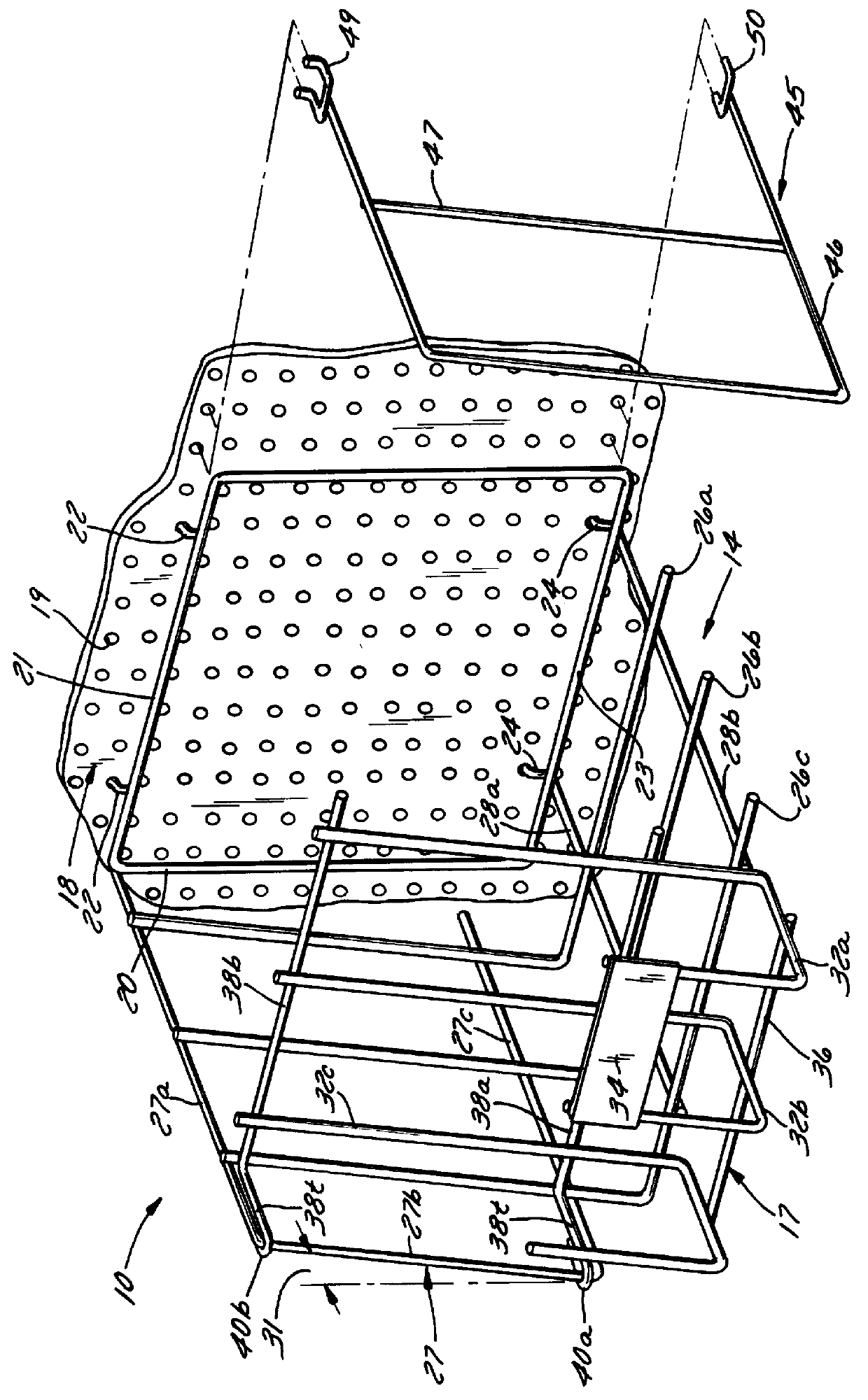 Display and storage system