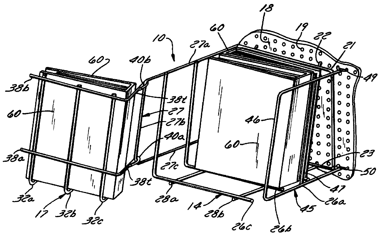 Display and storage system