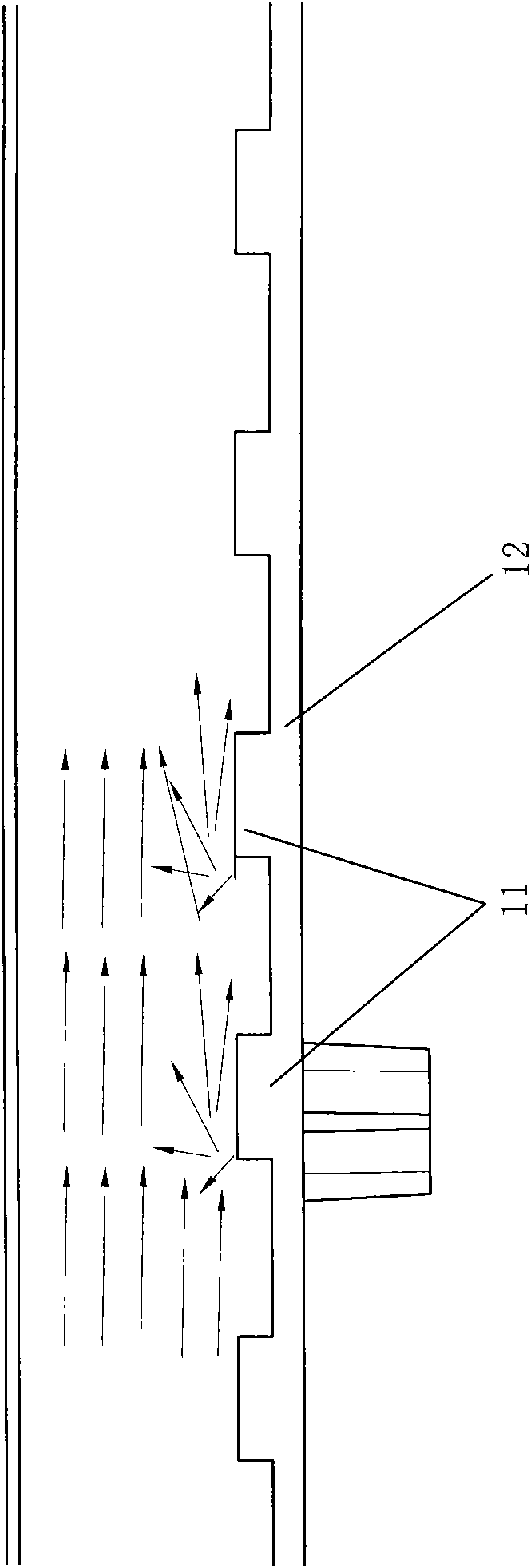 Water-cooled heat exchanger for washing-drying integral machine