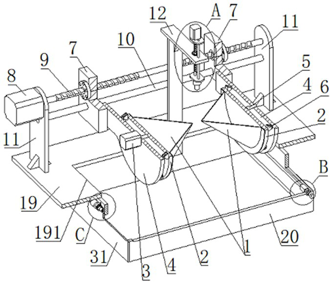 Automatic welding equipment for electric iron accessories and using method thereof