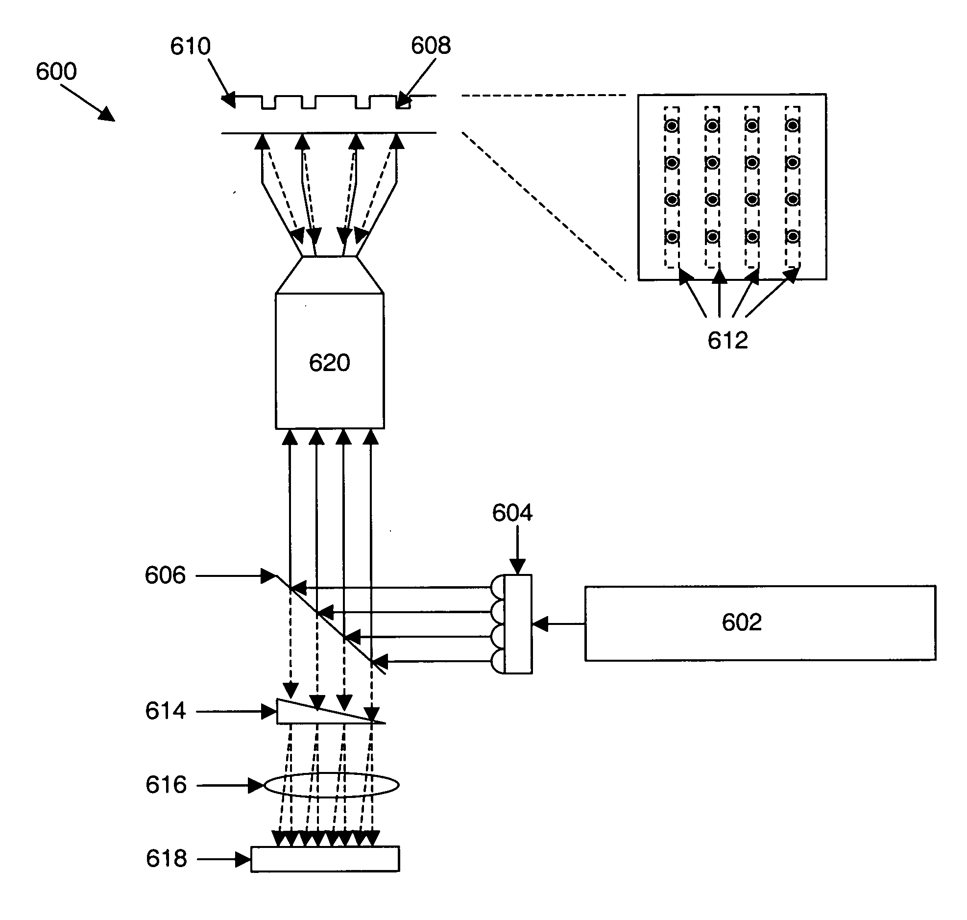 Methods and systems for simultaneous real-time monitoring of optical signals from multiple sources