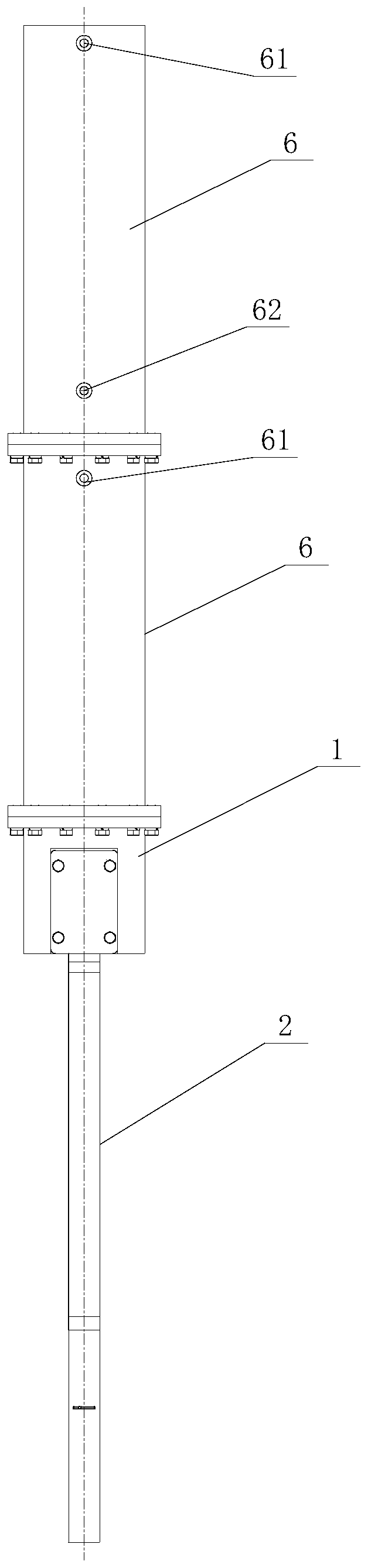 Double-cylinder force-increased splitter