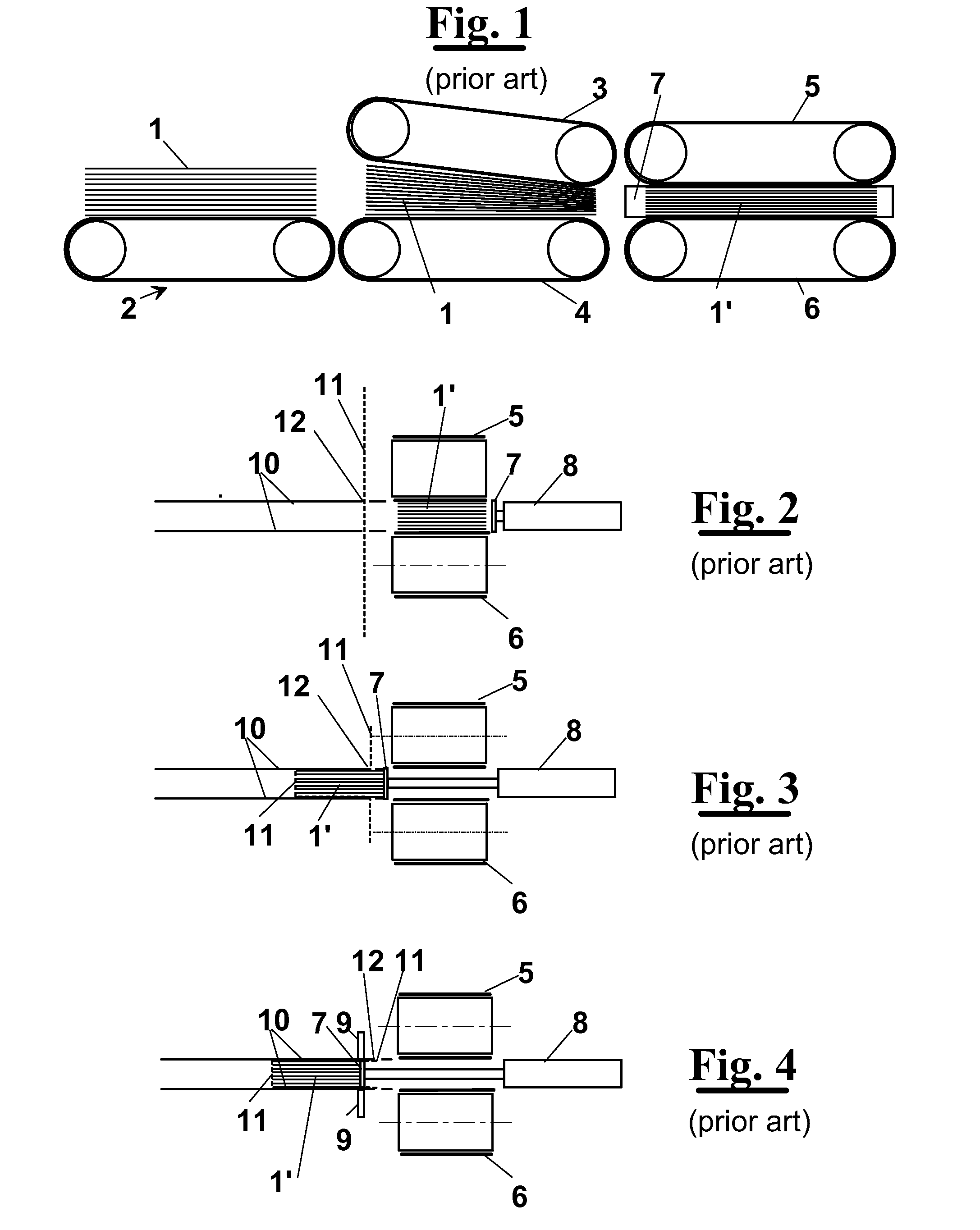 Banding machine for logs of sheet material