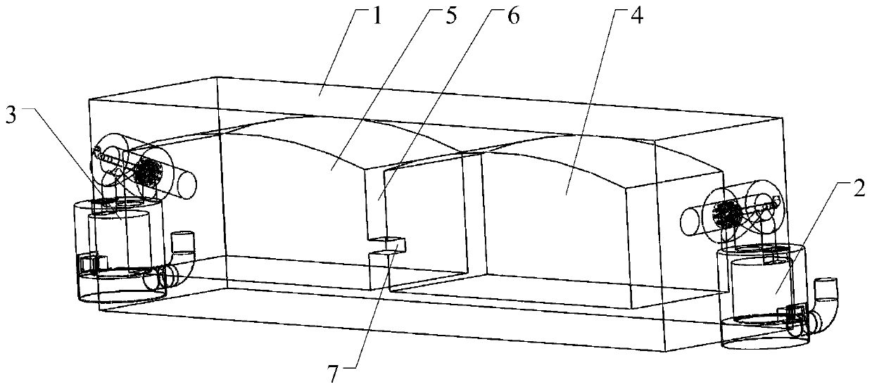 Novel double-chamber furnace for aluminum and aluminium alloy casting