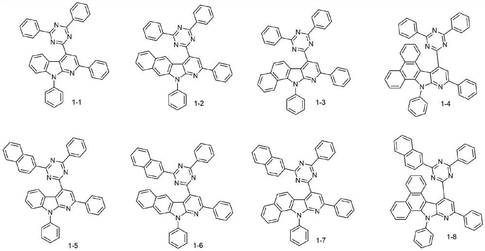 Triazine-containing compound and organic light-emitting device thereof