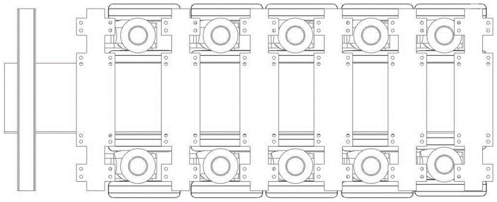 Oil-gas balanced suspension used for multi-axle heavy vehicle and hydraulic control system thereof