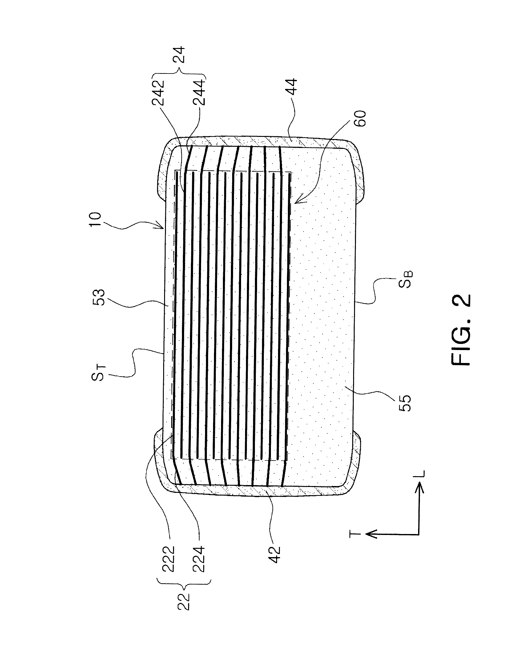 Laminated chip electronic component, board for mounting the same, and packing unit thereof