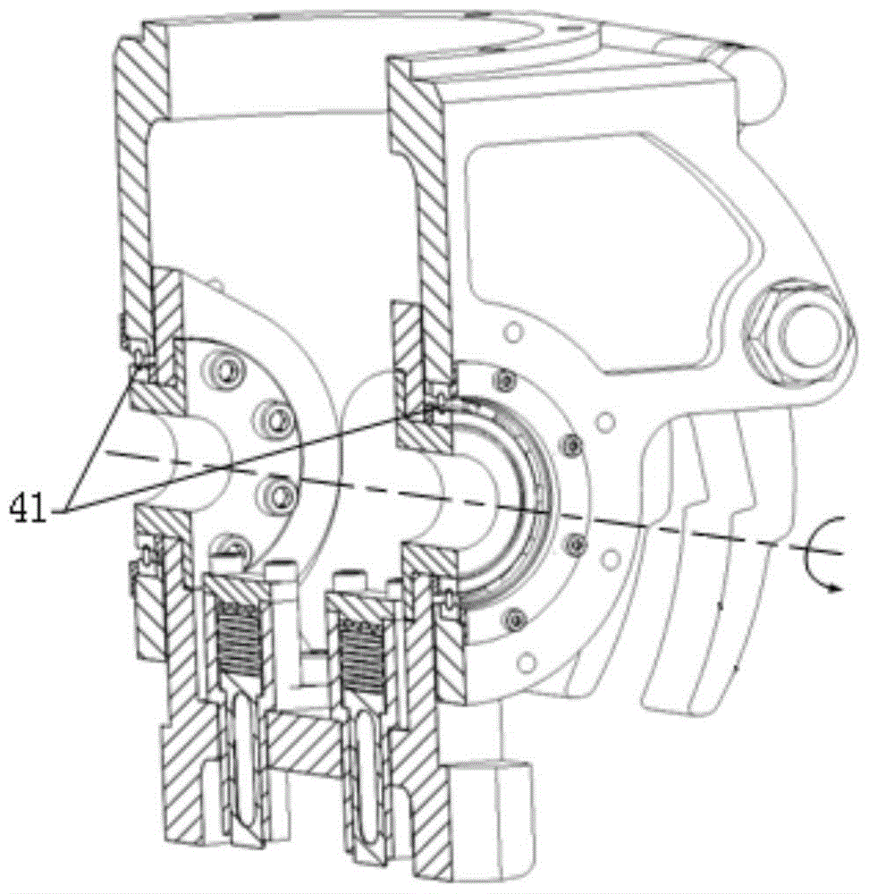 High rigidity deploy-in-position locking device