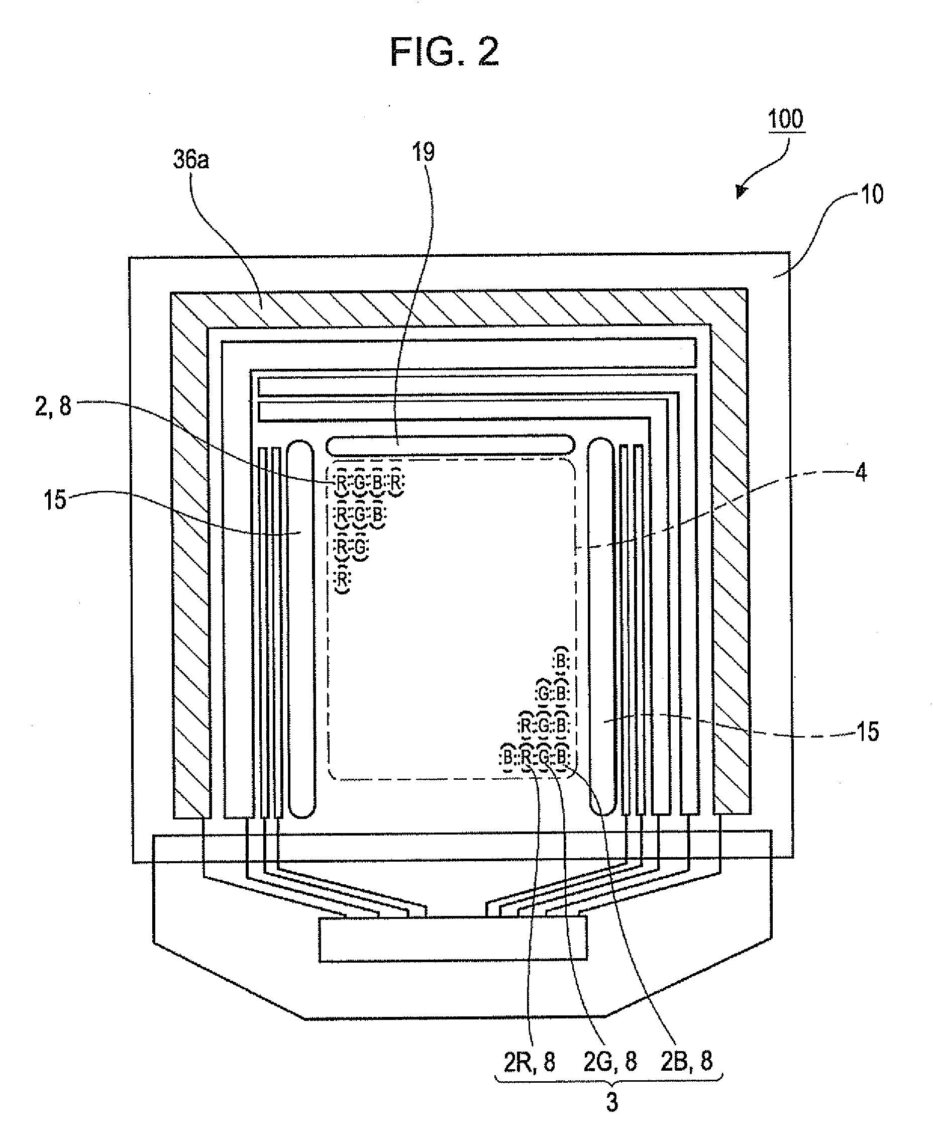 Organic el device, method of manufacturing organic el device, and electronic device