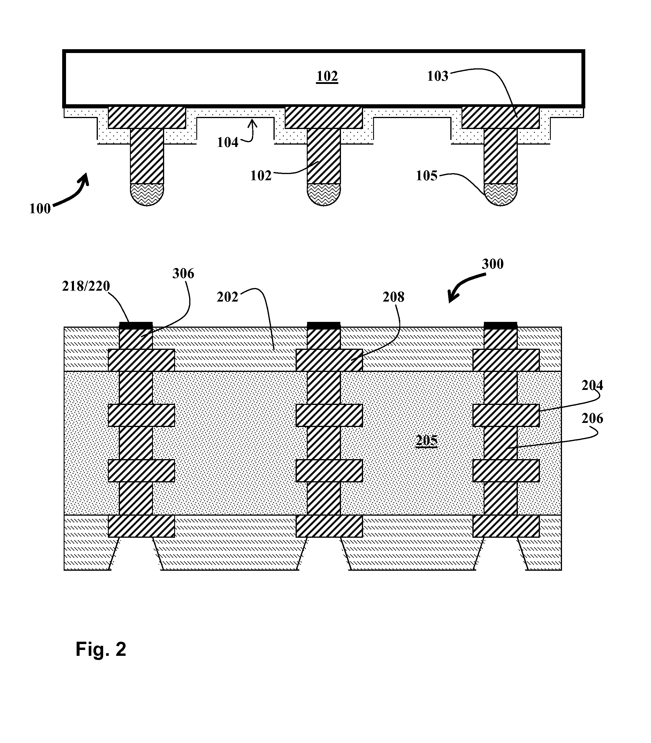 Novel Terminations and Couplings Between Chips and Substrates