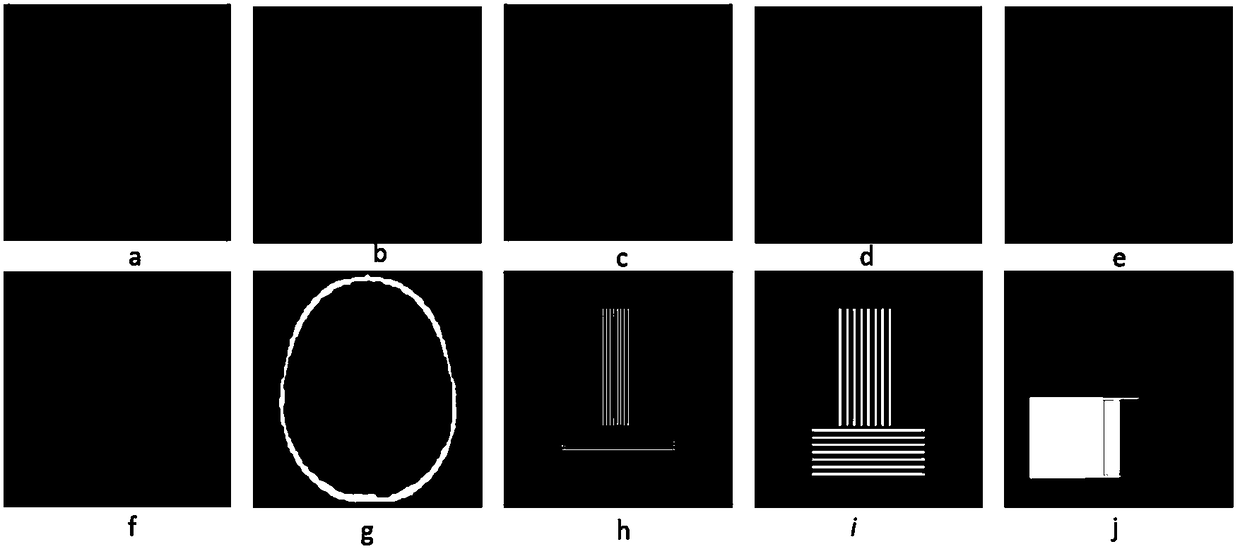 Numerical simulation-based X-CT virtual data acquisition and image reconstruction method and system