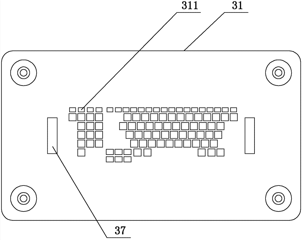 Semi-automatic keycap press