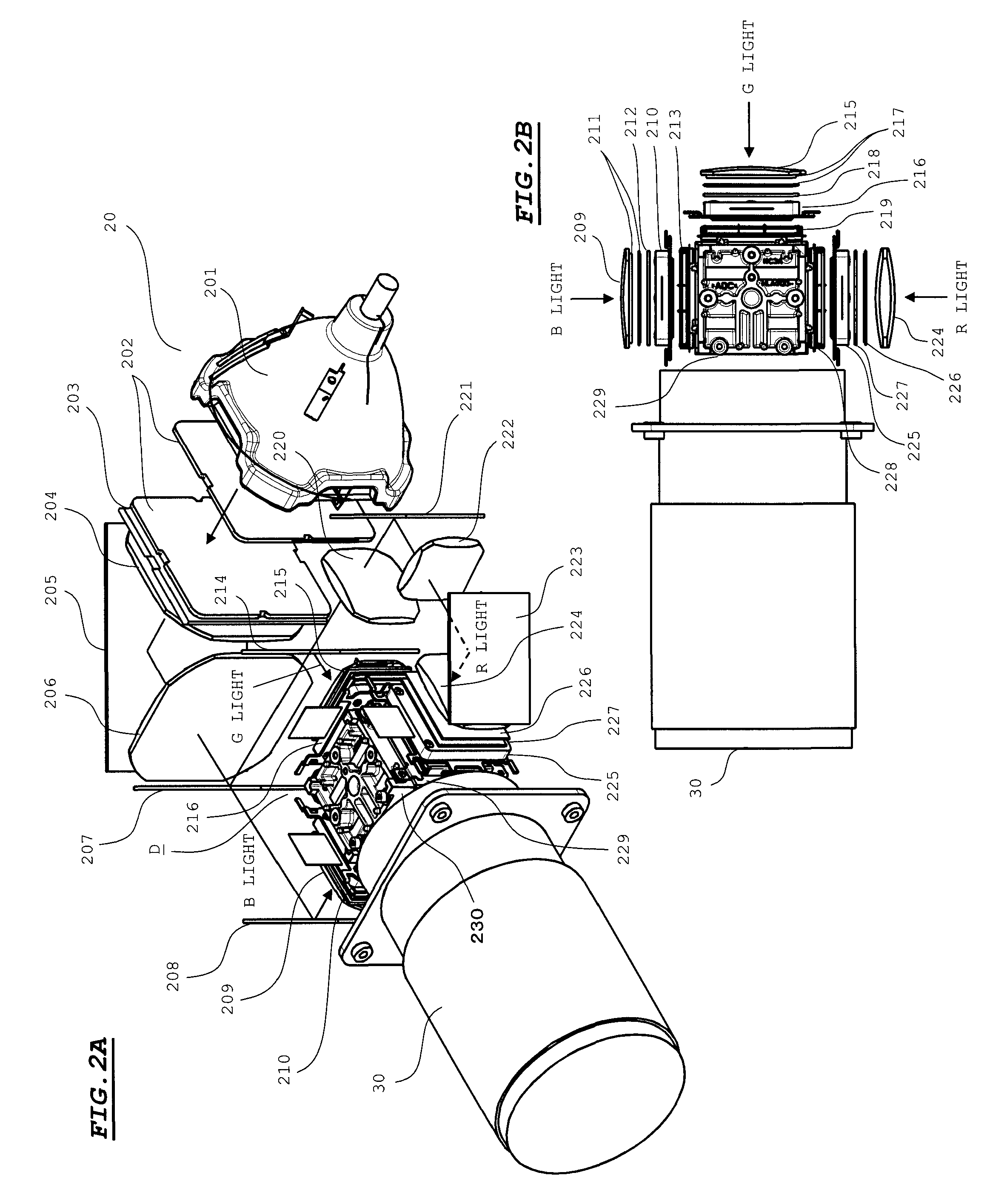 Projection display device