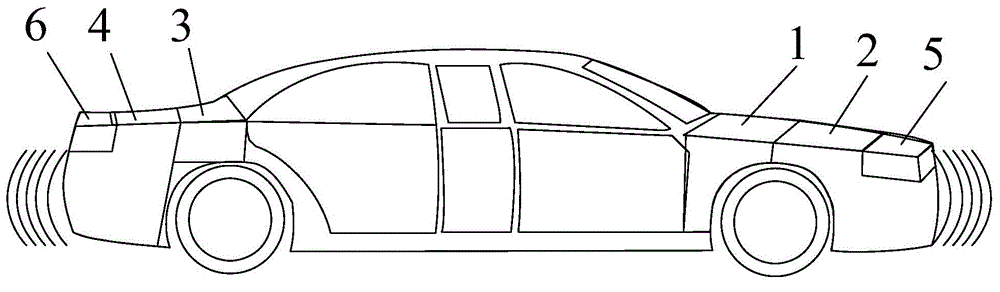 Electromagnetic active anticollision device for automobile