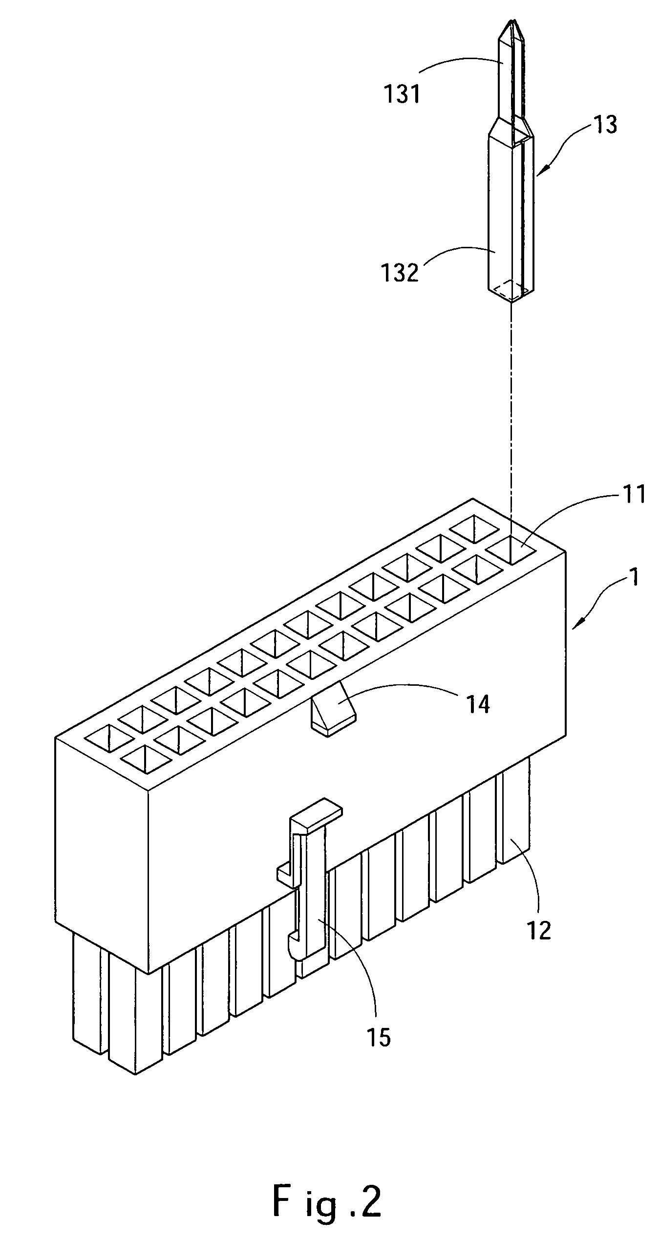 Power supply coupling terminal