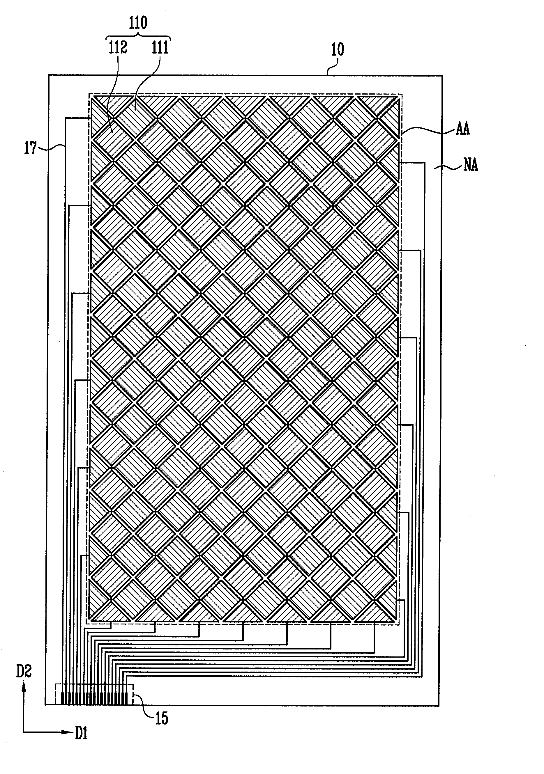 Flexible touch screen panel