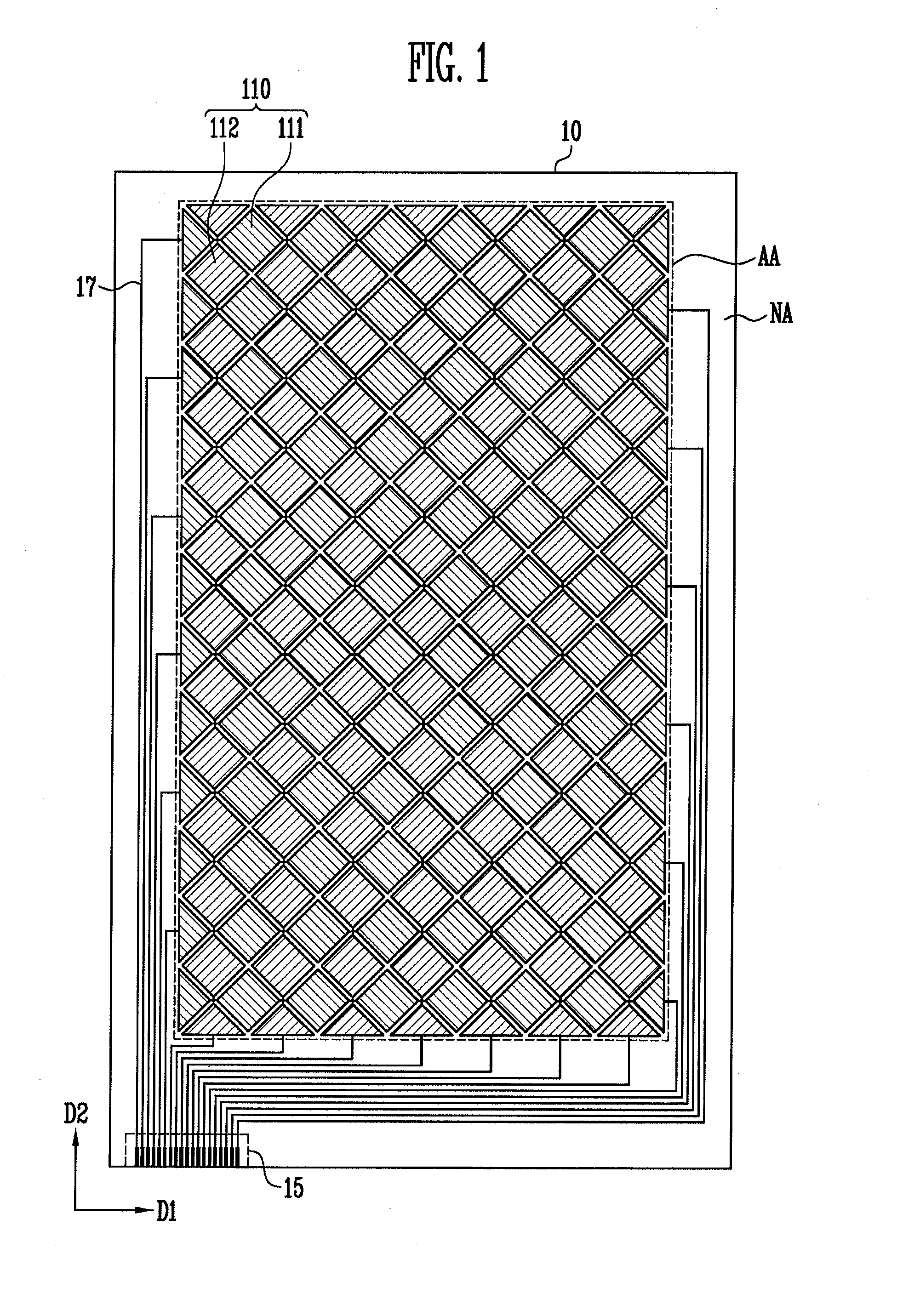 Flexible touch screen panel